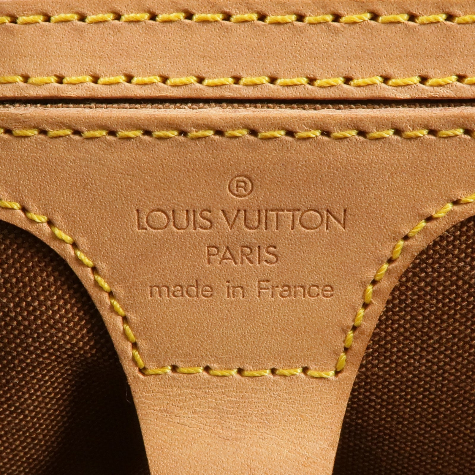 LOUIS VUITTON Monogram Ellipse Sac A Dos Backpack金扣背包棕色