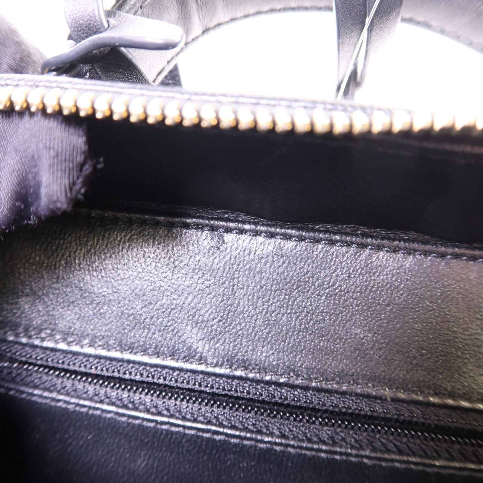 CHANEL 牛皮皮革Vanity Case Bag金扣手挽肩背兩用袋