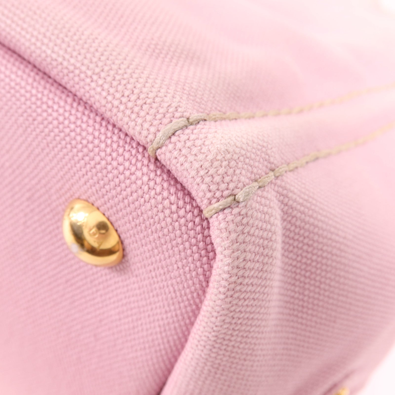 PRADA 帆布2 Way Shoulder Bag金扣手挽肩背兩用袋