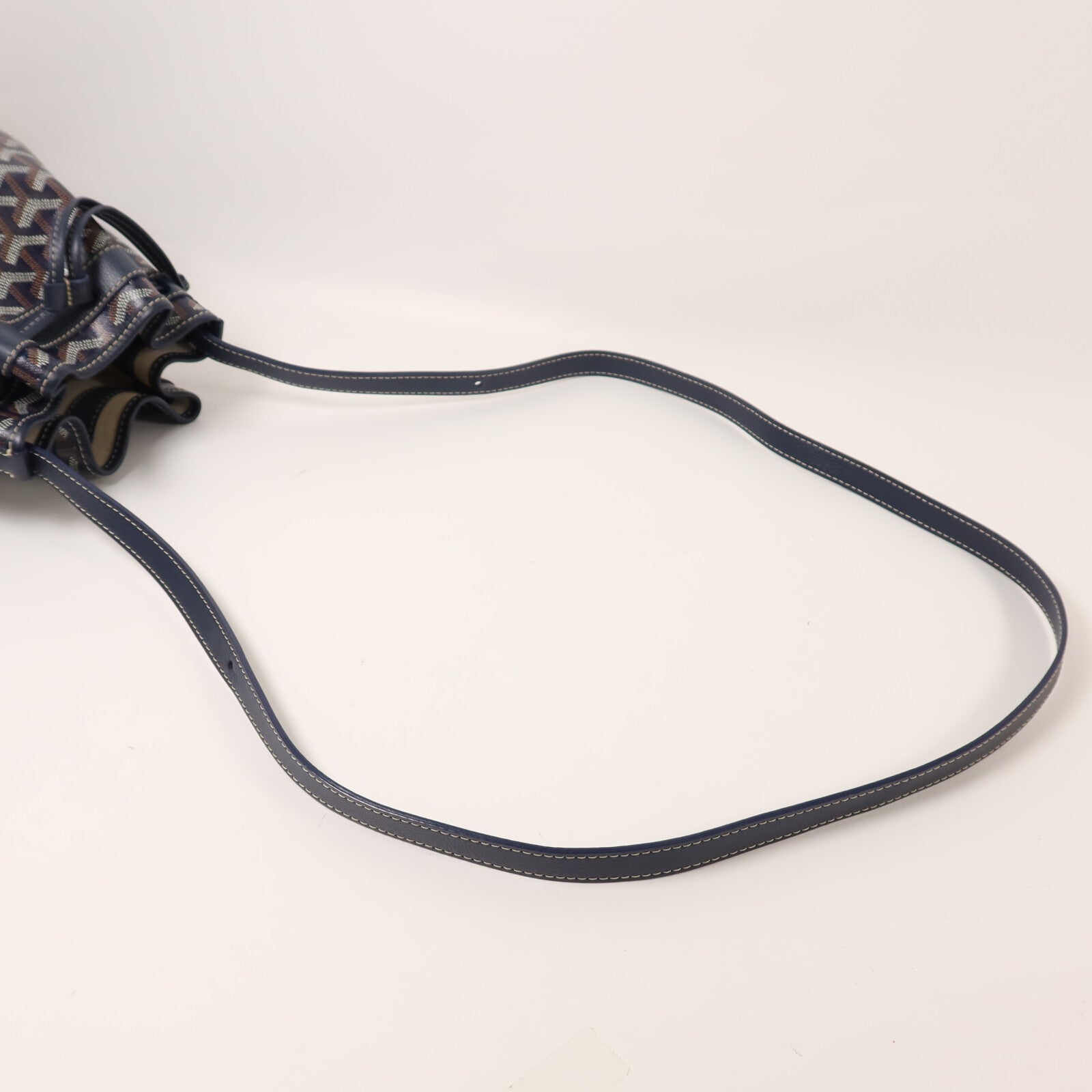 GOYARD 塗層帆布Petit Flot Bucket Bag銀扣肩背袋