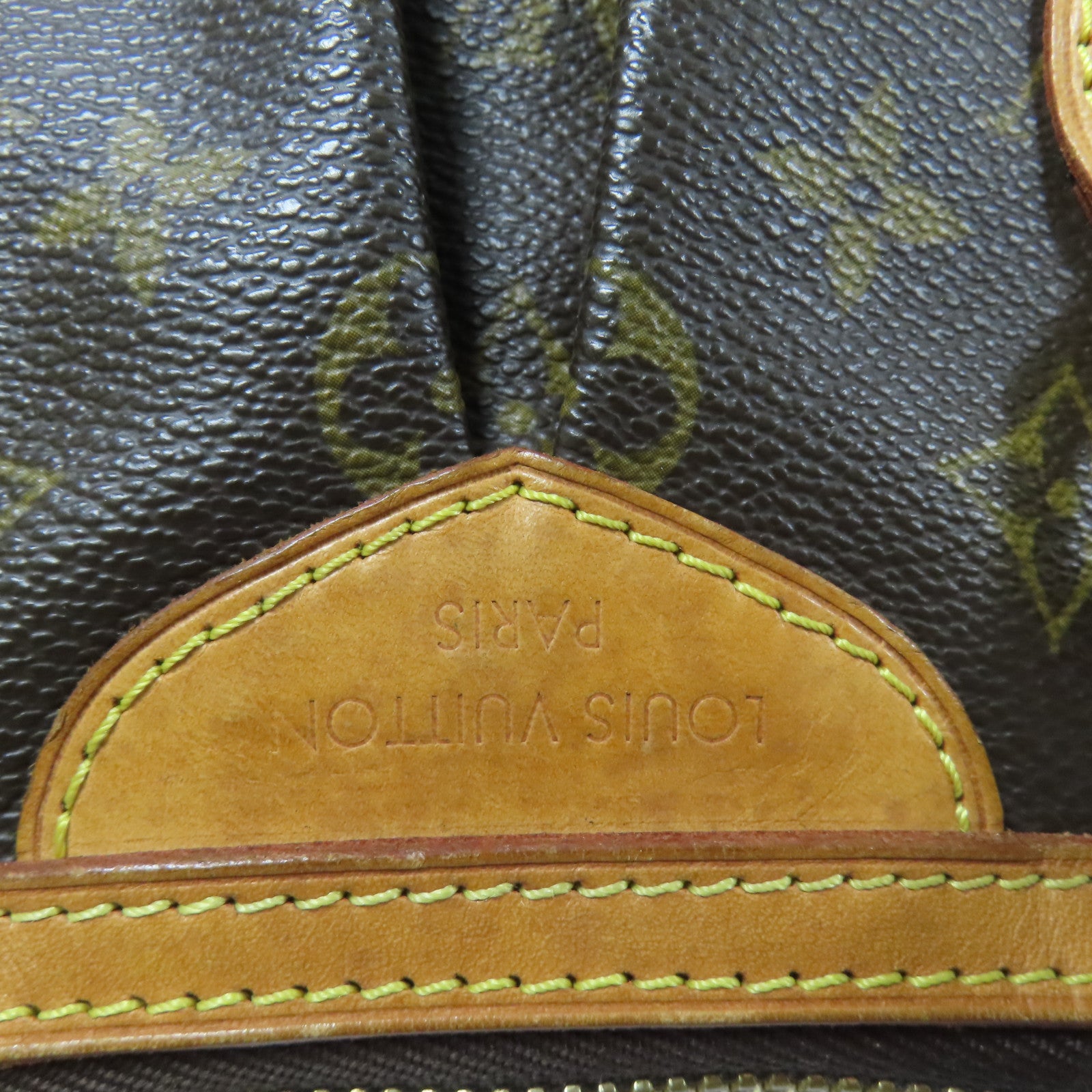 LOUIS VUITTON Monogram Palermo PM金扣手挽肩背兩用袋棕色