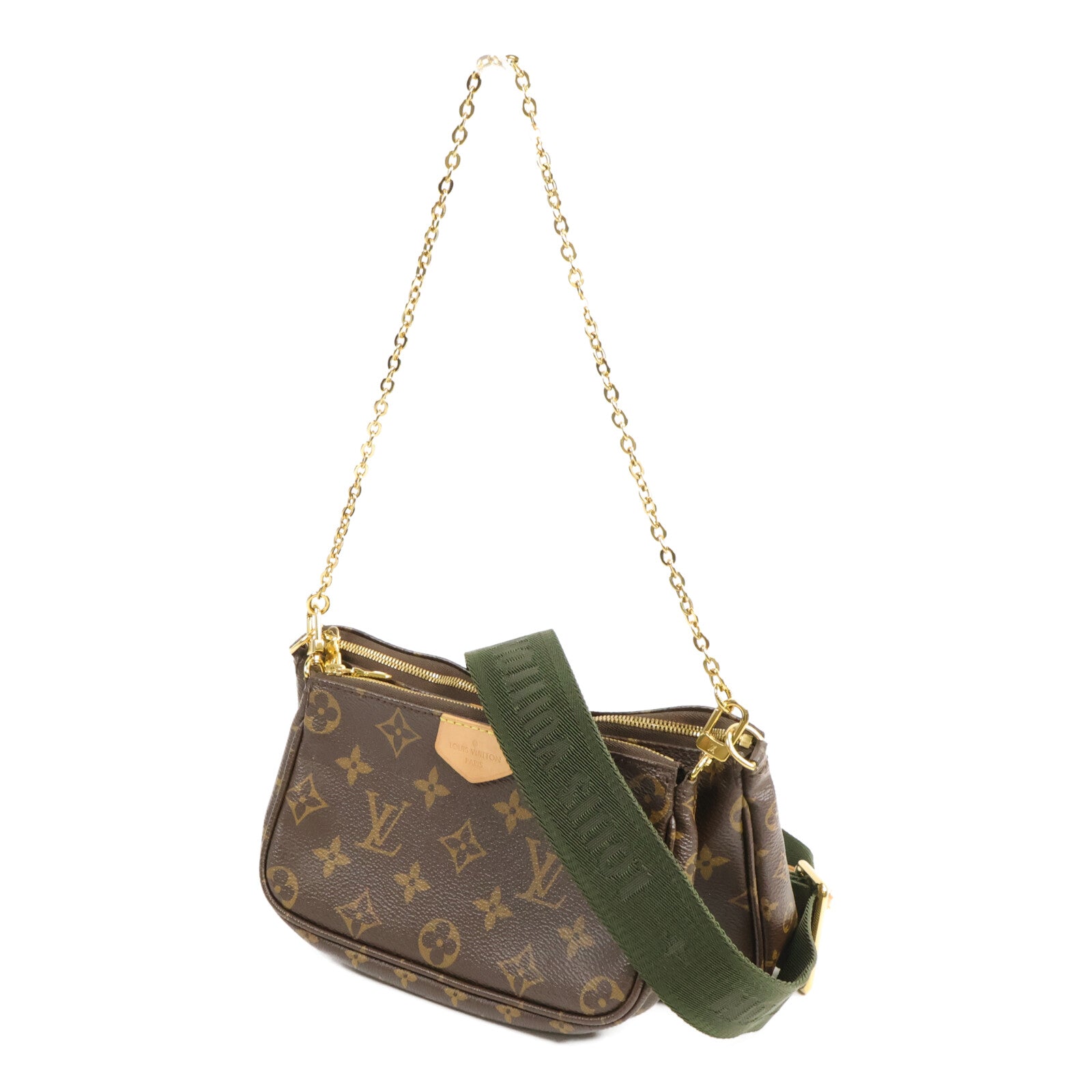 LOUIS VUITTON Monogram Multi Pochette Accessoires手挽肩背兩用袋