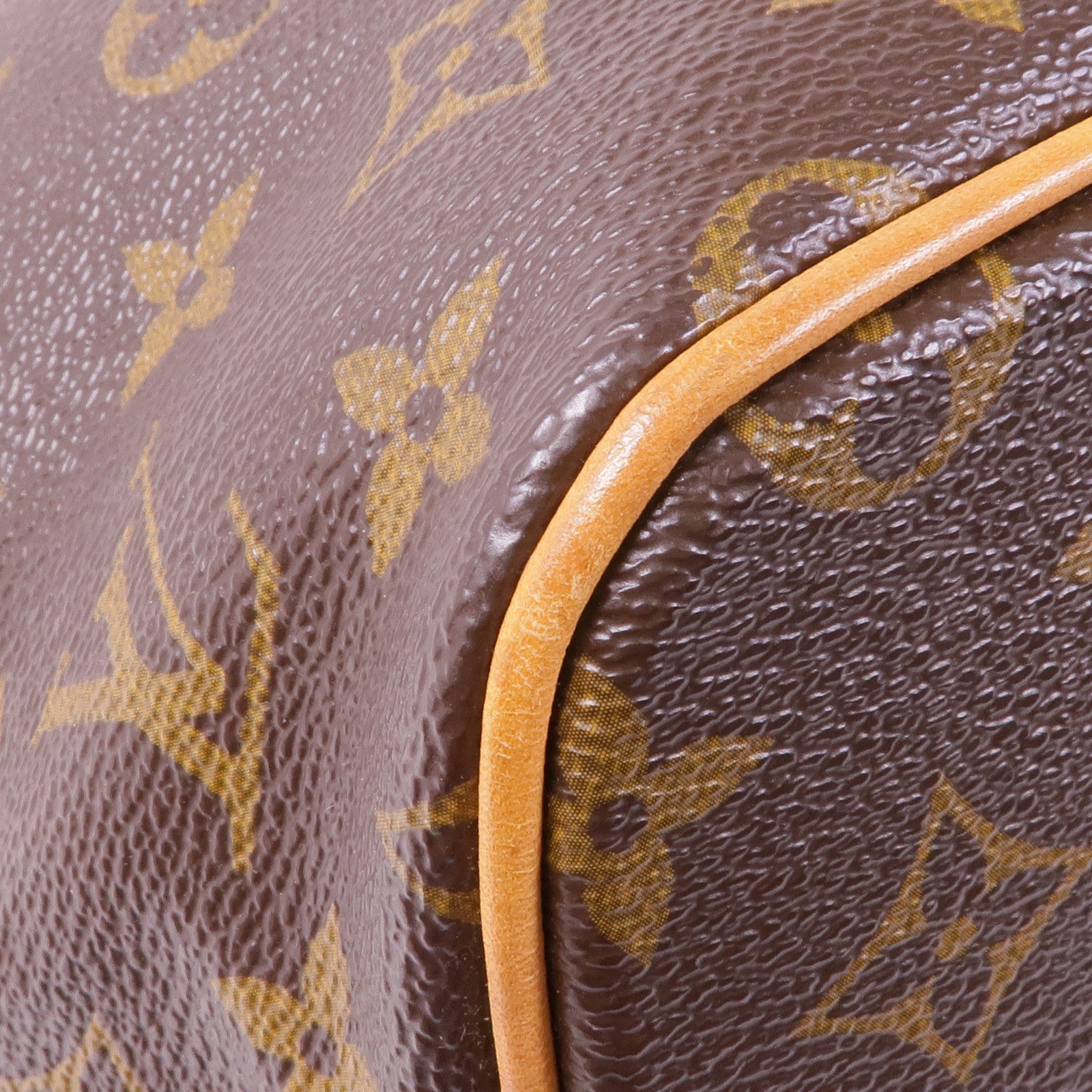 LOUIS VUITTON Monogram Palermo PM金扣手挽肩背兩用袋棕色