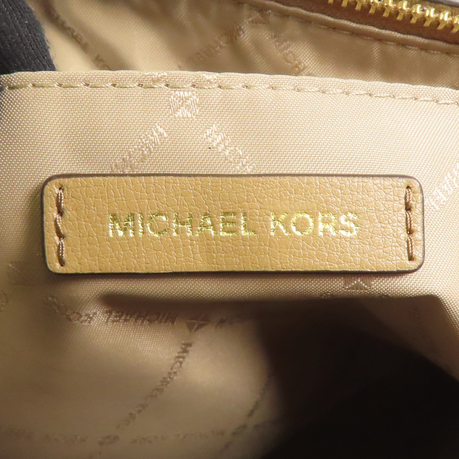 Michael Kors 牛皮皮革2 Way Shoulder金扣手挽肩背兩用袋
