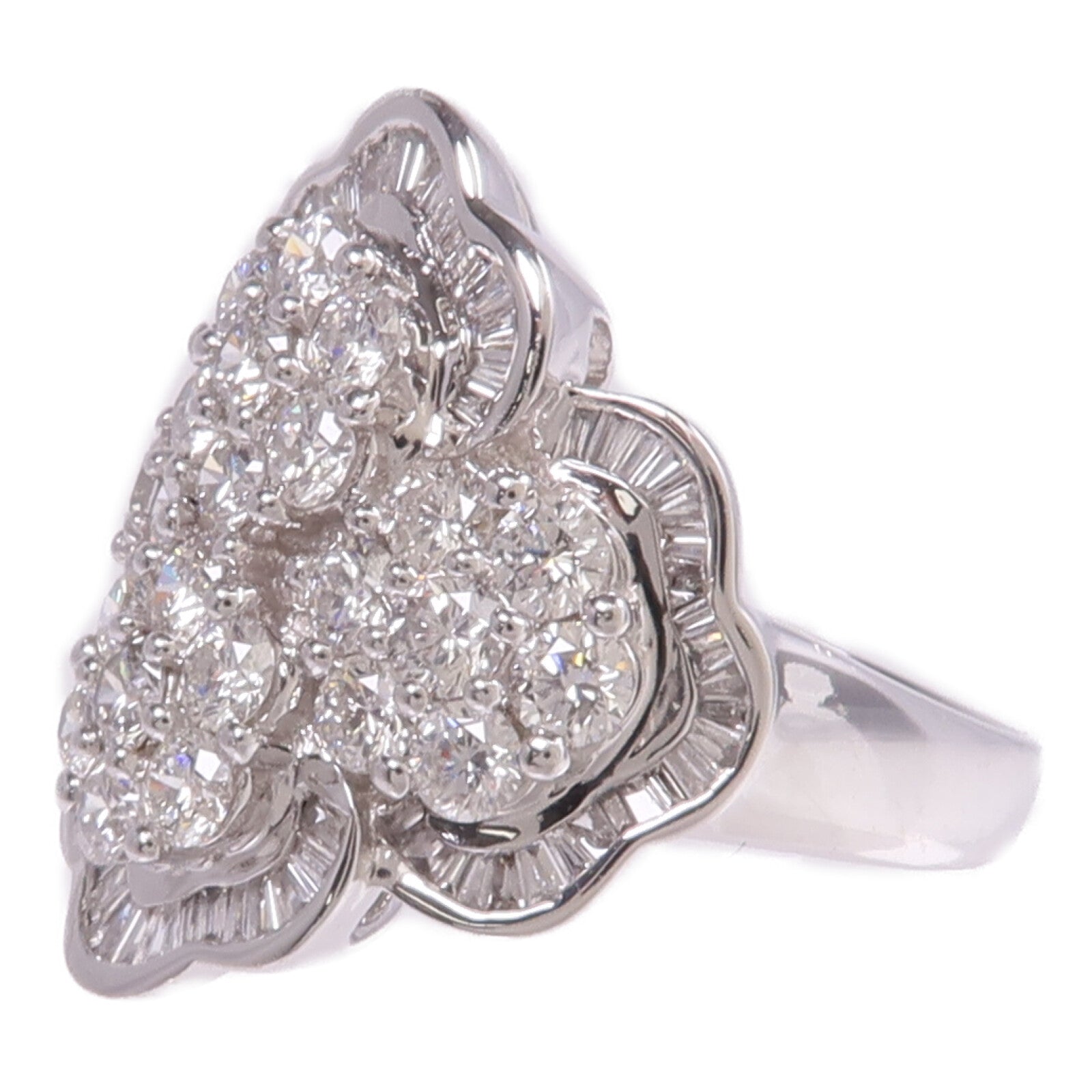 JEWELRY 18K白金Diamond Ring鑽石戒指US#5.5