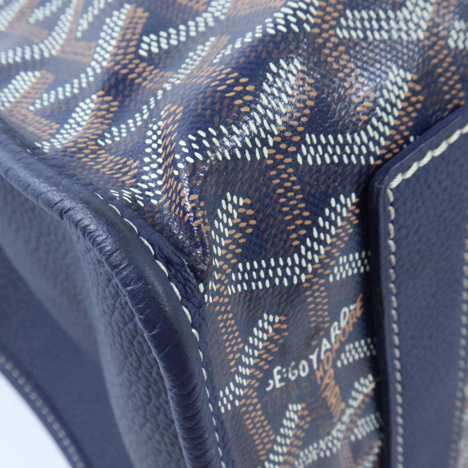 GOYARD 塗層帆布Sac Hardy PM銀扣肩背袋