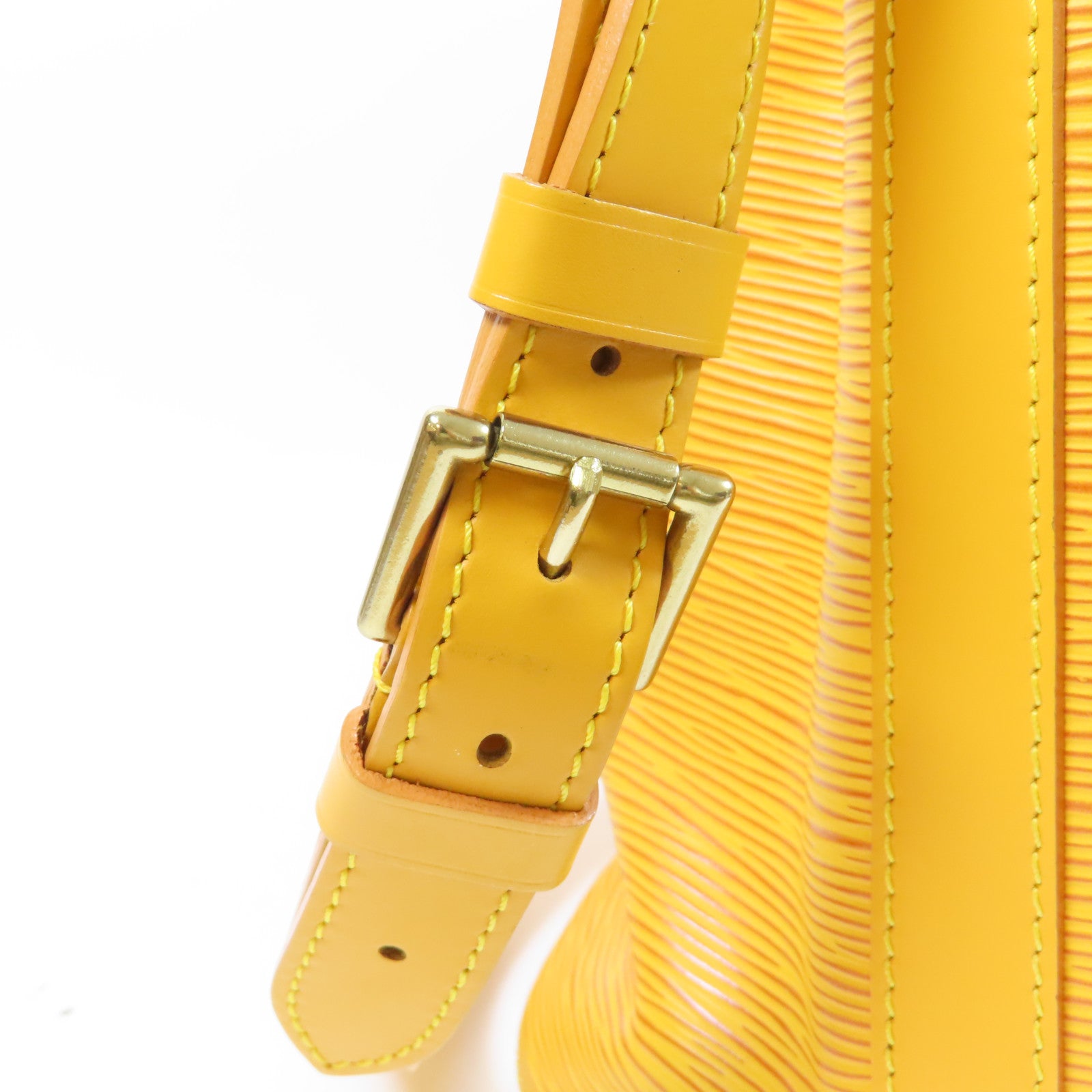 LOUIS VUITTON 【激減優惠】Epi Petit Noe金扣肩背袋黃色