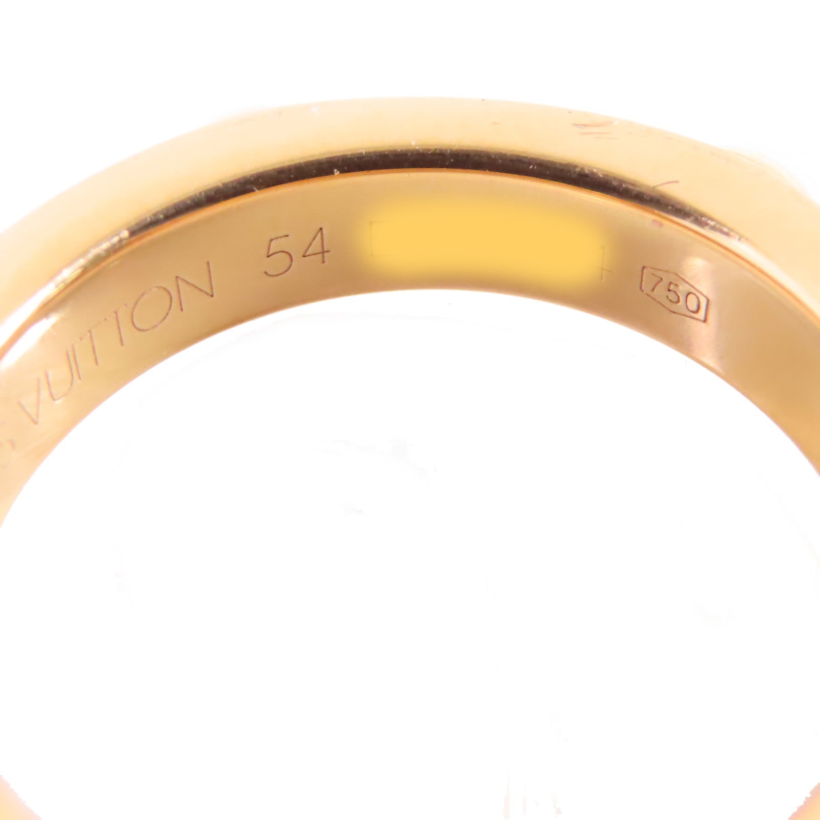 LOUIS VUITTON 18K玫瑰金Empreinte Ring戒指US#6.75/#54