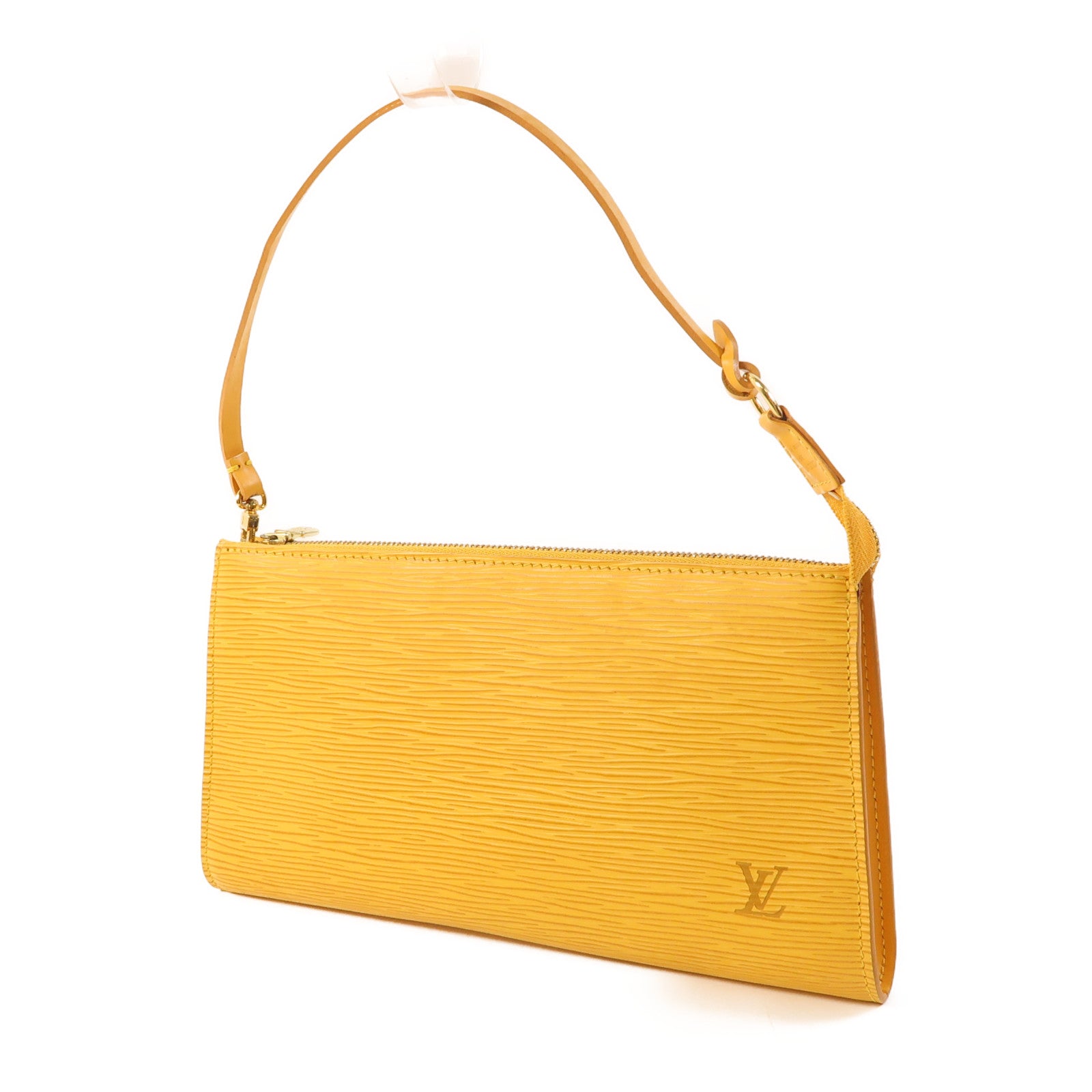 LOUIS VUITTON Epi Pochette Accessoires Pouch金扣手挽袋