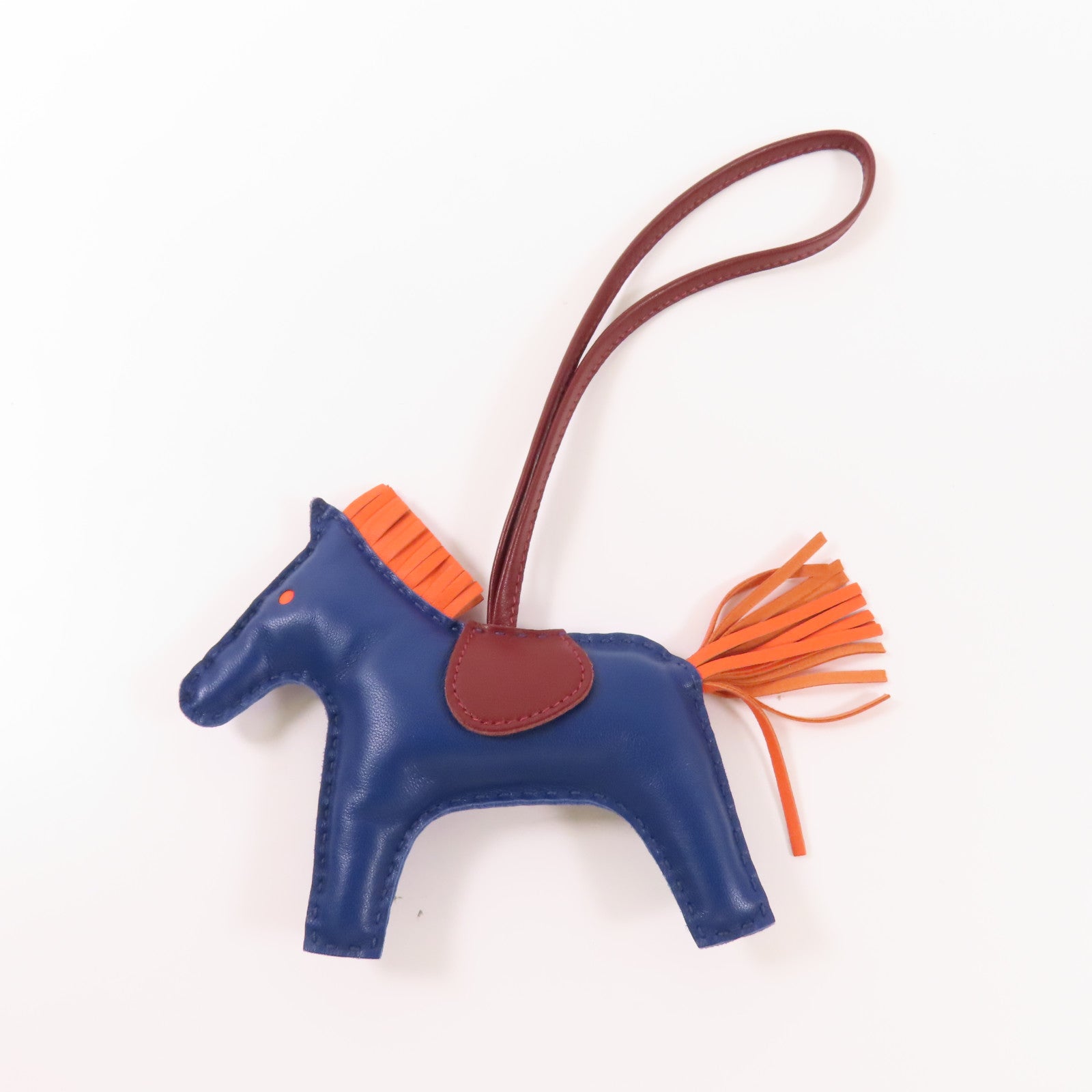 HERMES Milo皮革Rodeo GM掛飾