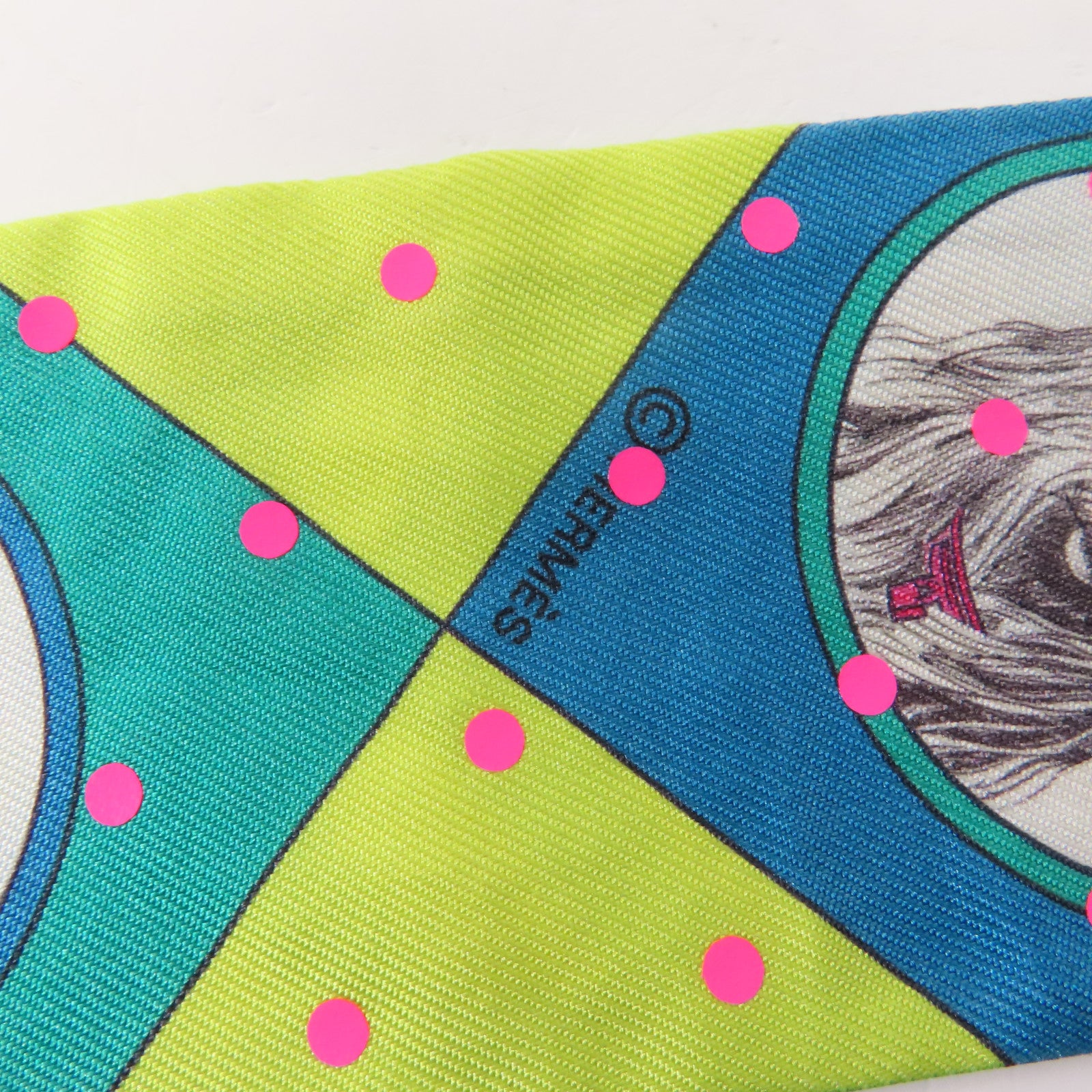 HERMES 絲質Twilly絲巾