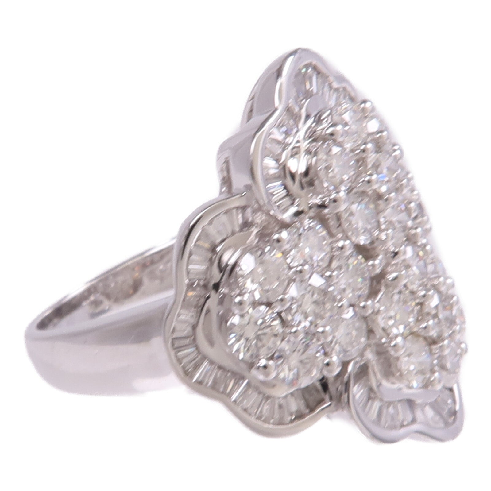 JEWELRY 18K白金Diamond Ring鑽石戒指US#5.5