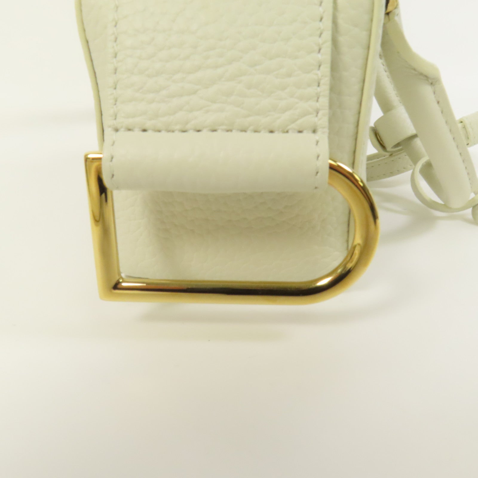 Delvaux 牛皮皮革Cool Box Nano金扣手挽肩背兩用袋