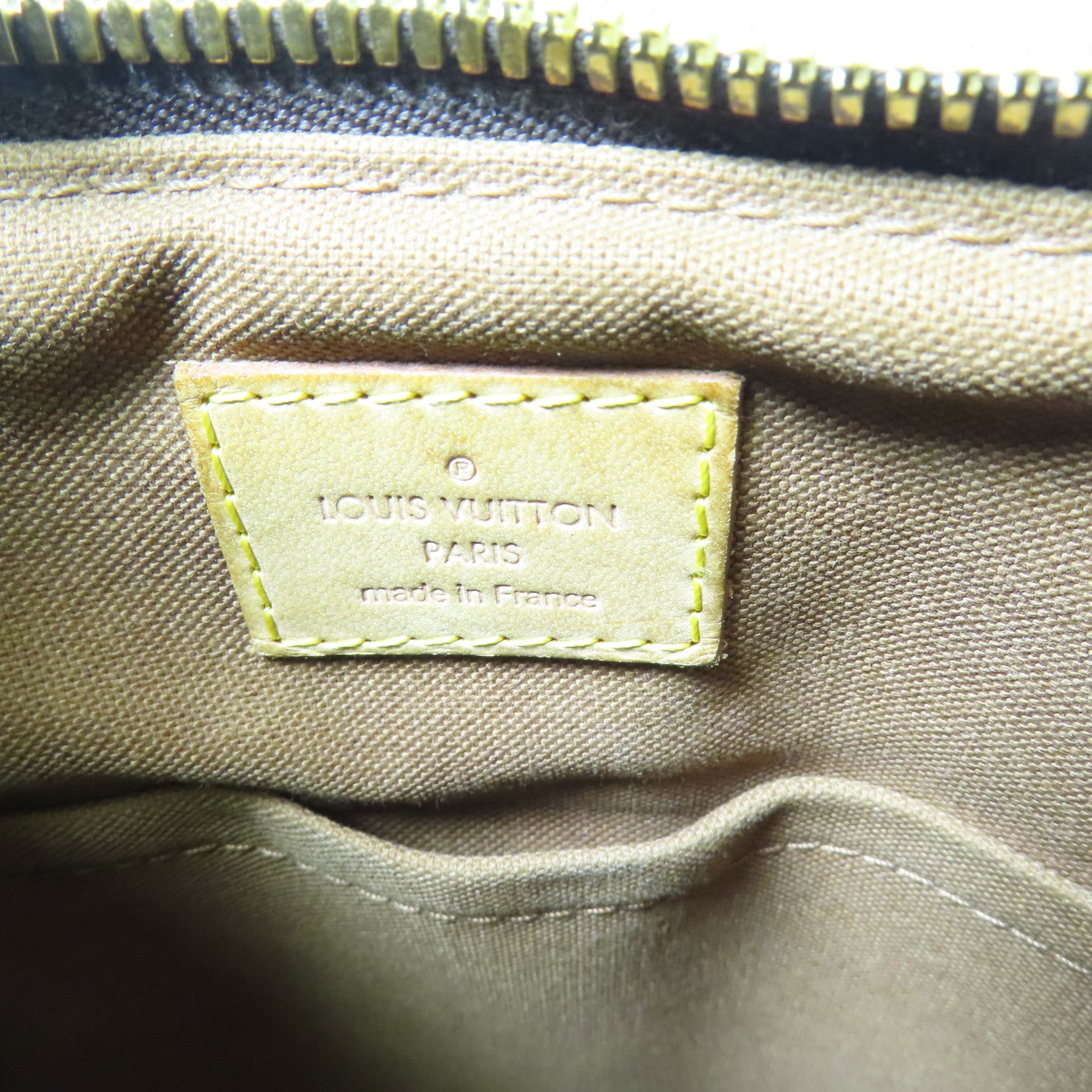 LOUIS VUITTON Monogram Palermo PM金扣手挽肩背兩用袋棕色