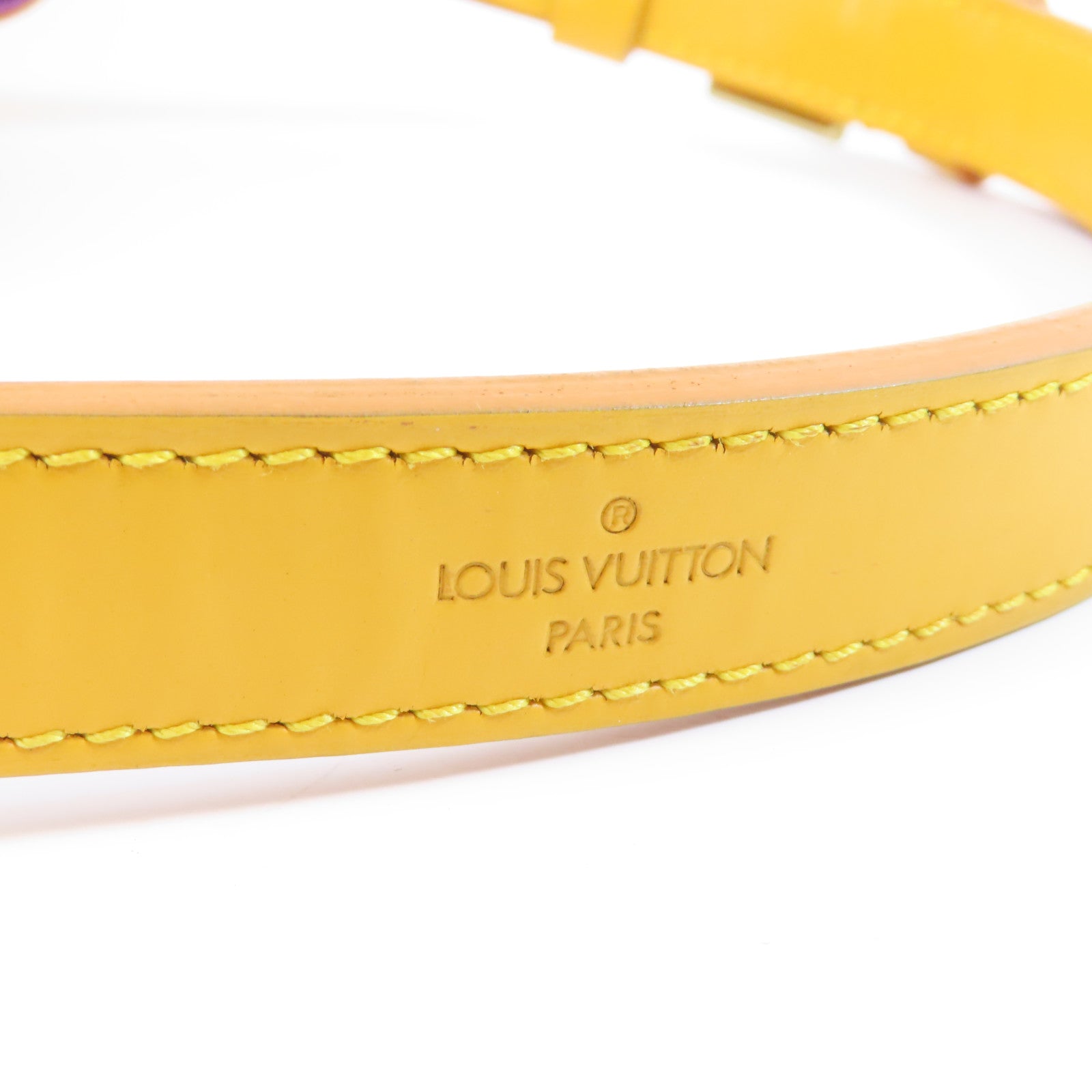 LOUIS VUITTON 【激減優惠】Epi Petit Noe金扣肩背袋黃色