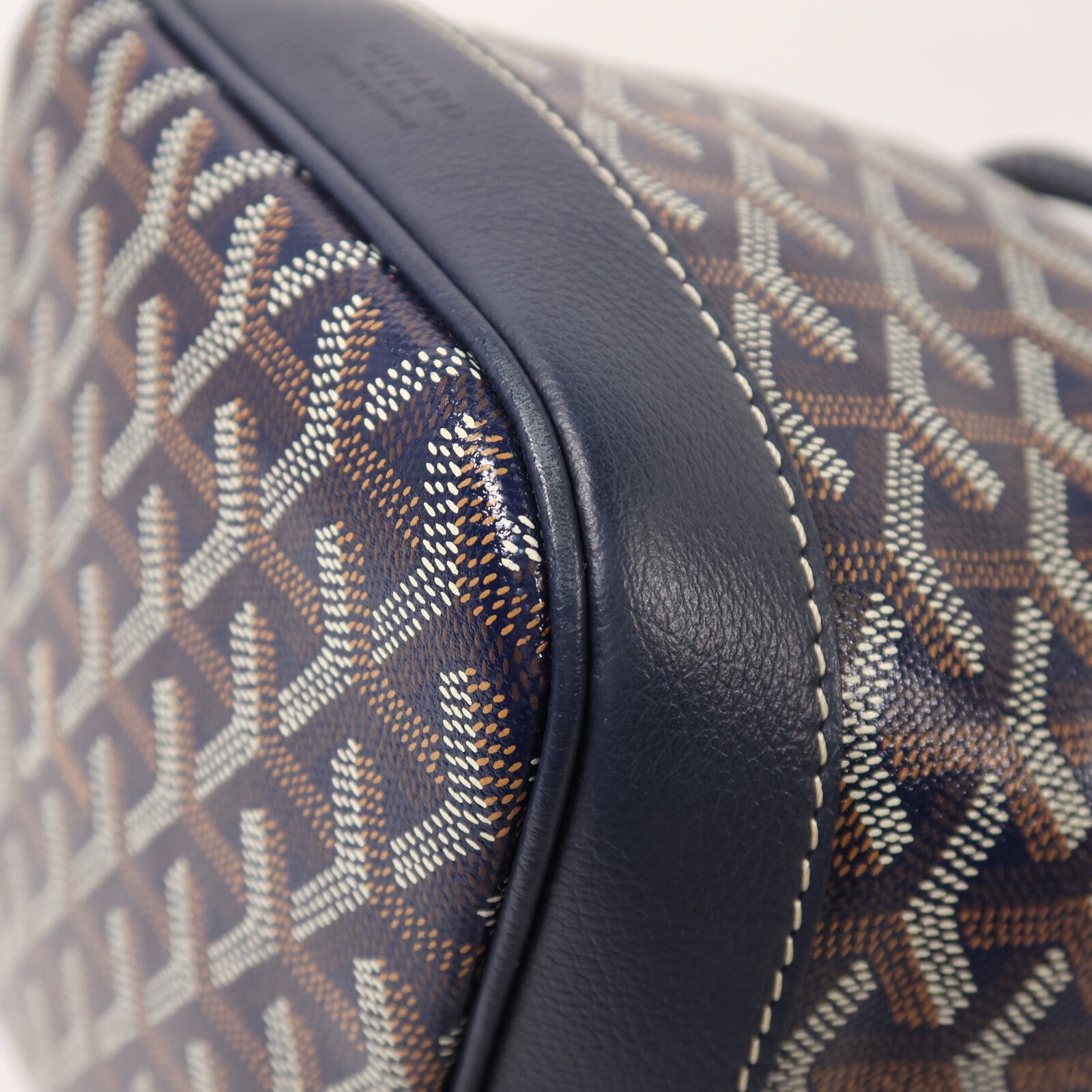 GOYARD 塗層帆布Petit Flot Bucket Bag銀扣肩背袋