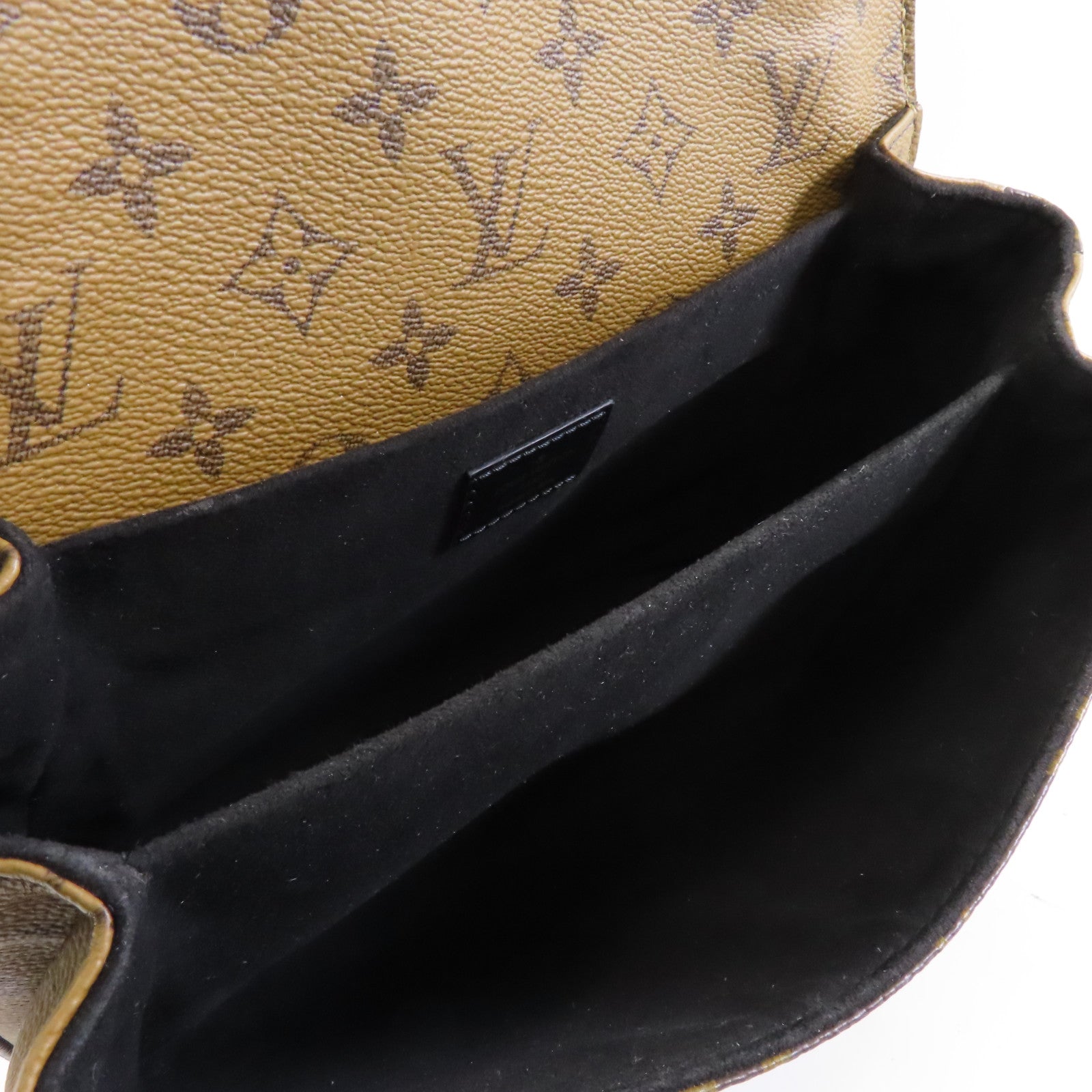 LOUIS VUITTON Monogram Pochette Métis金扣手挽肩背兩用袋啡色