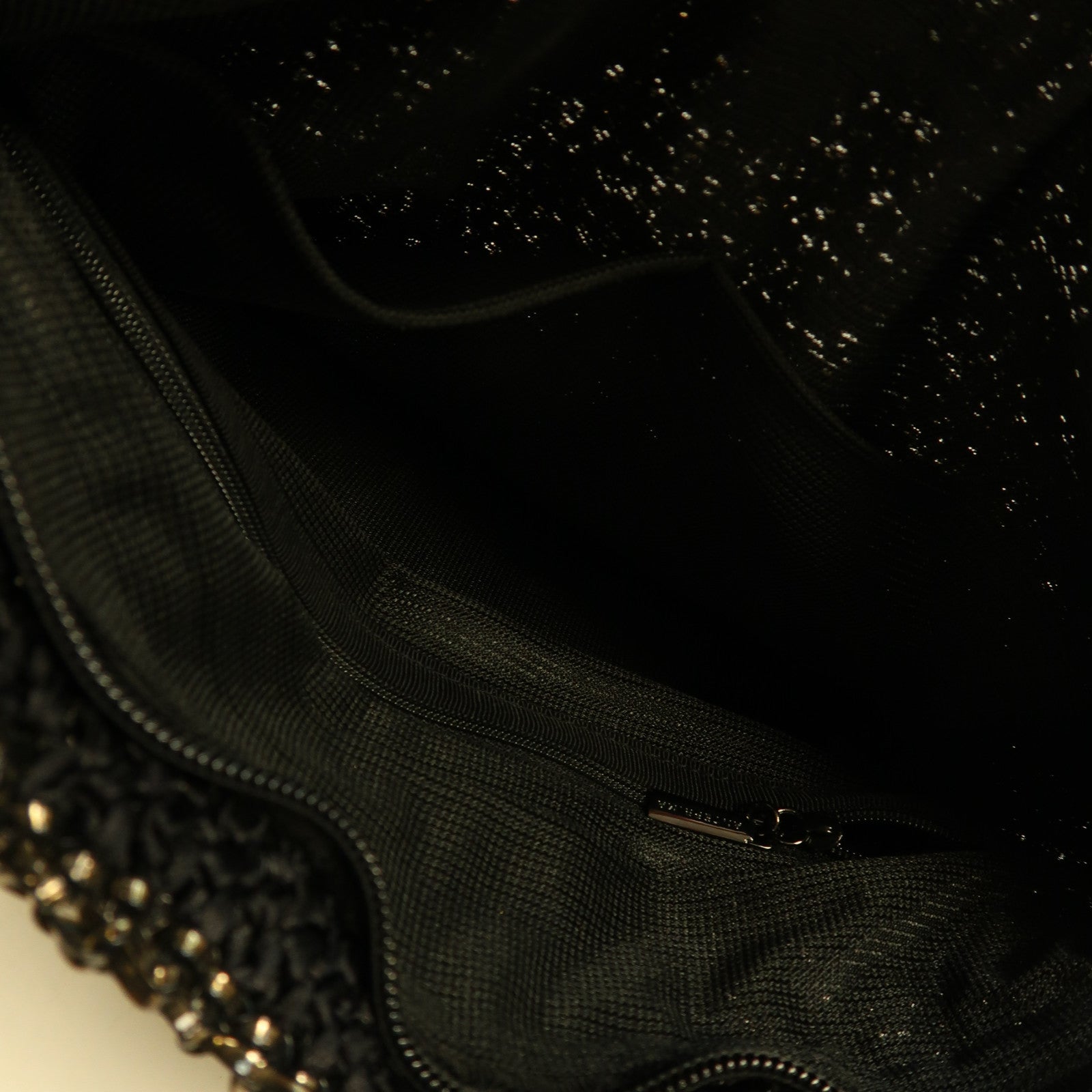 ANTEPRIMA PVC Shoulder Bag銀扣手挽袋黑色