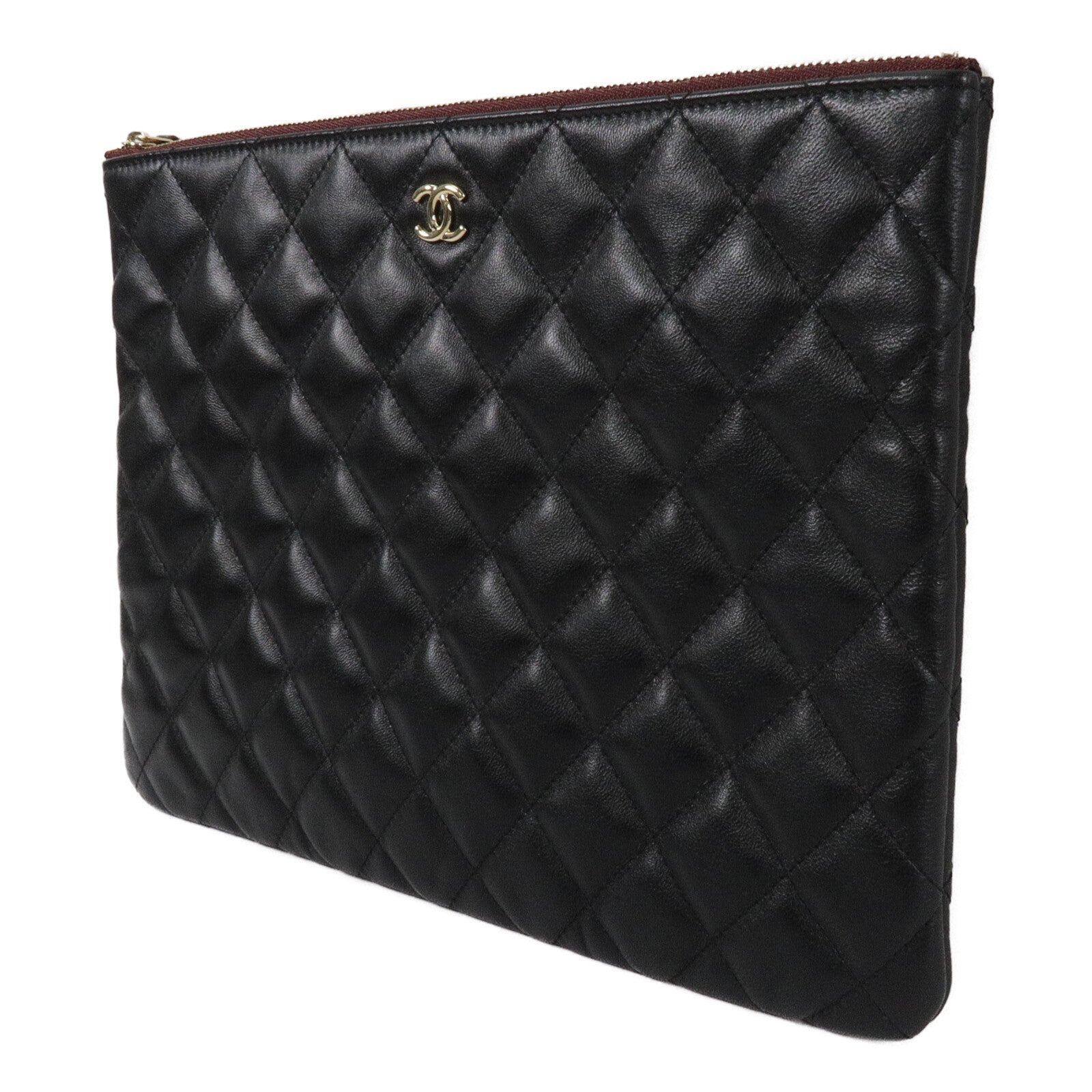 CHANEL 羊皮皮革Clutch手提包