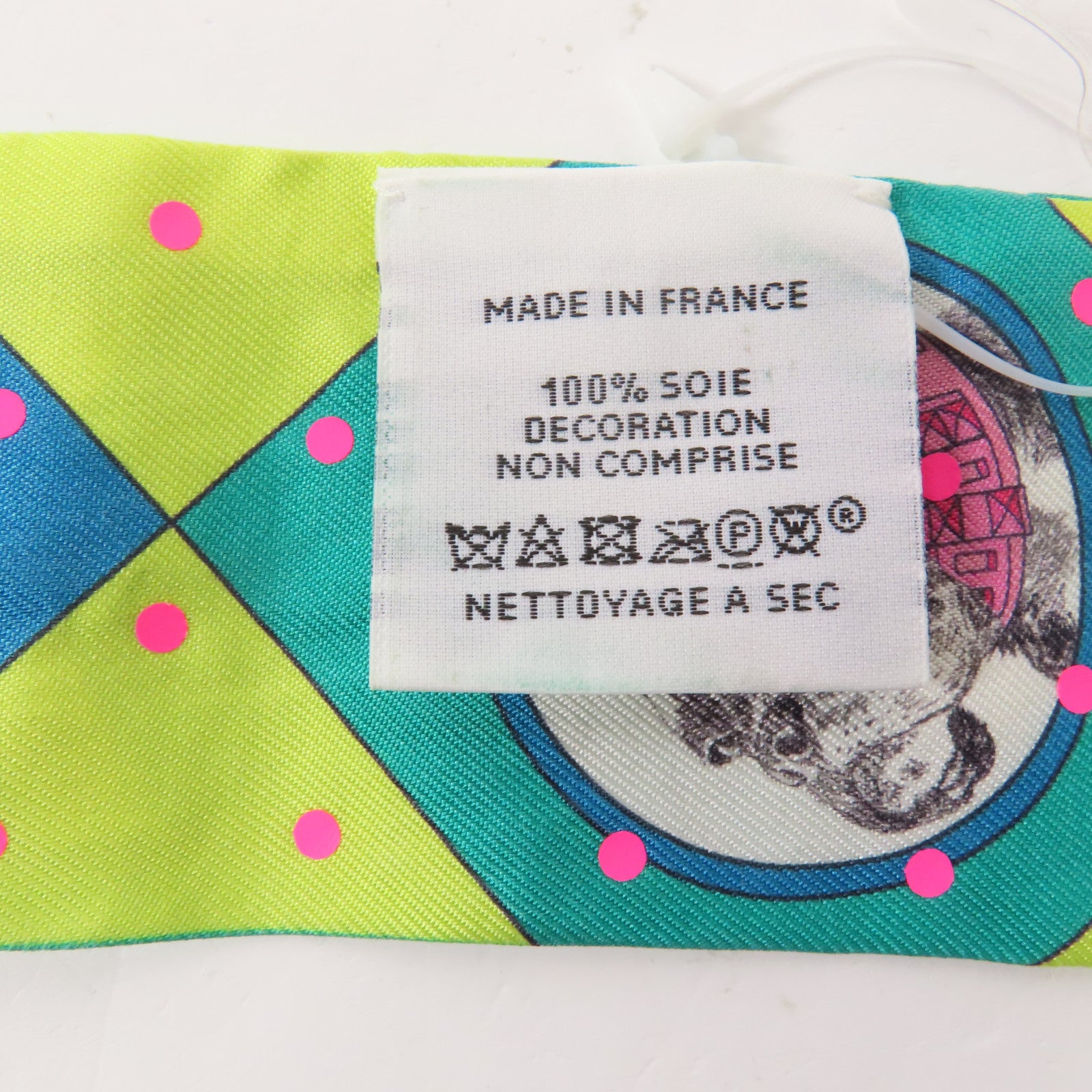 HERMES 絲質Twilly絲巾