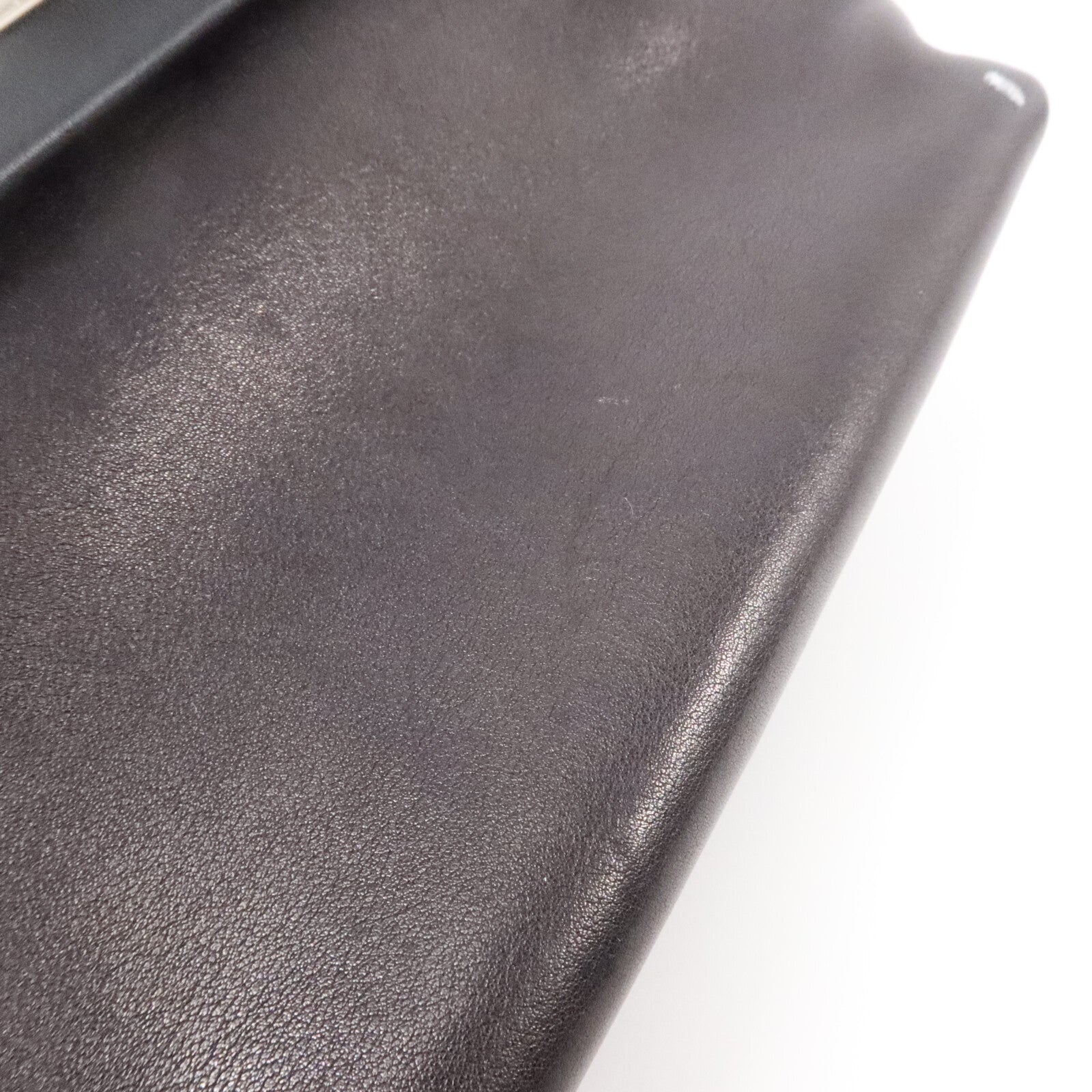 HERMES Volupto皮革24/24 Mini手挽肩背兩用袋Noir