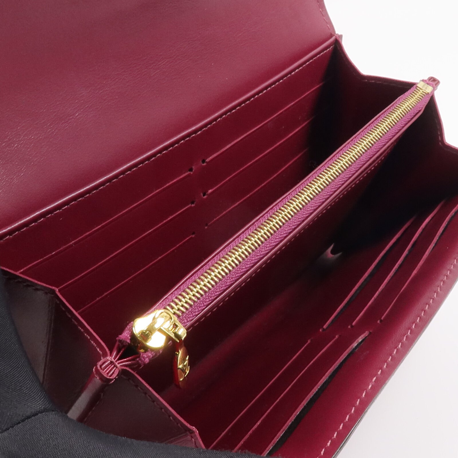 LOUIS VUITTON Monogram Vernis Long Wallet長錢包