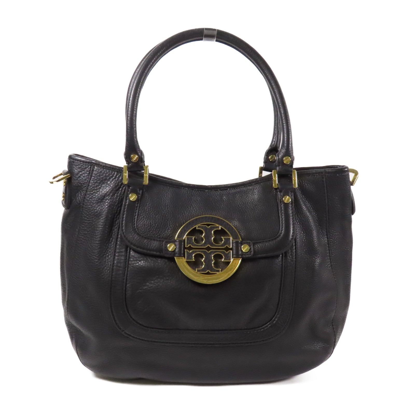 Tory Burch 牛皮皮革Shoulder Bag金扣肩背袋