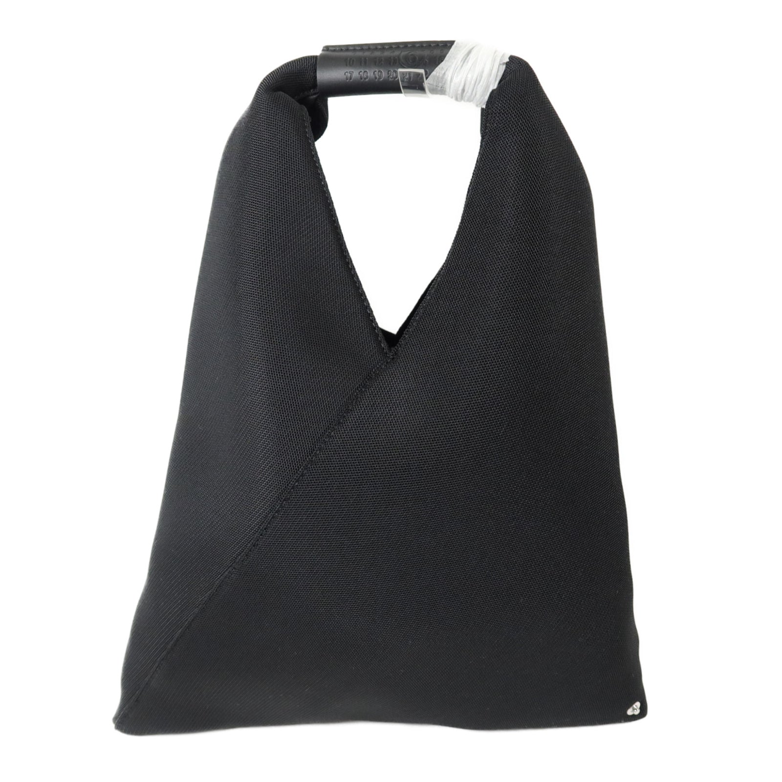MM6 聚酯纖維/牛皮皮革Classic Japanese Bag S肩背袋