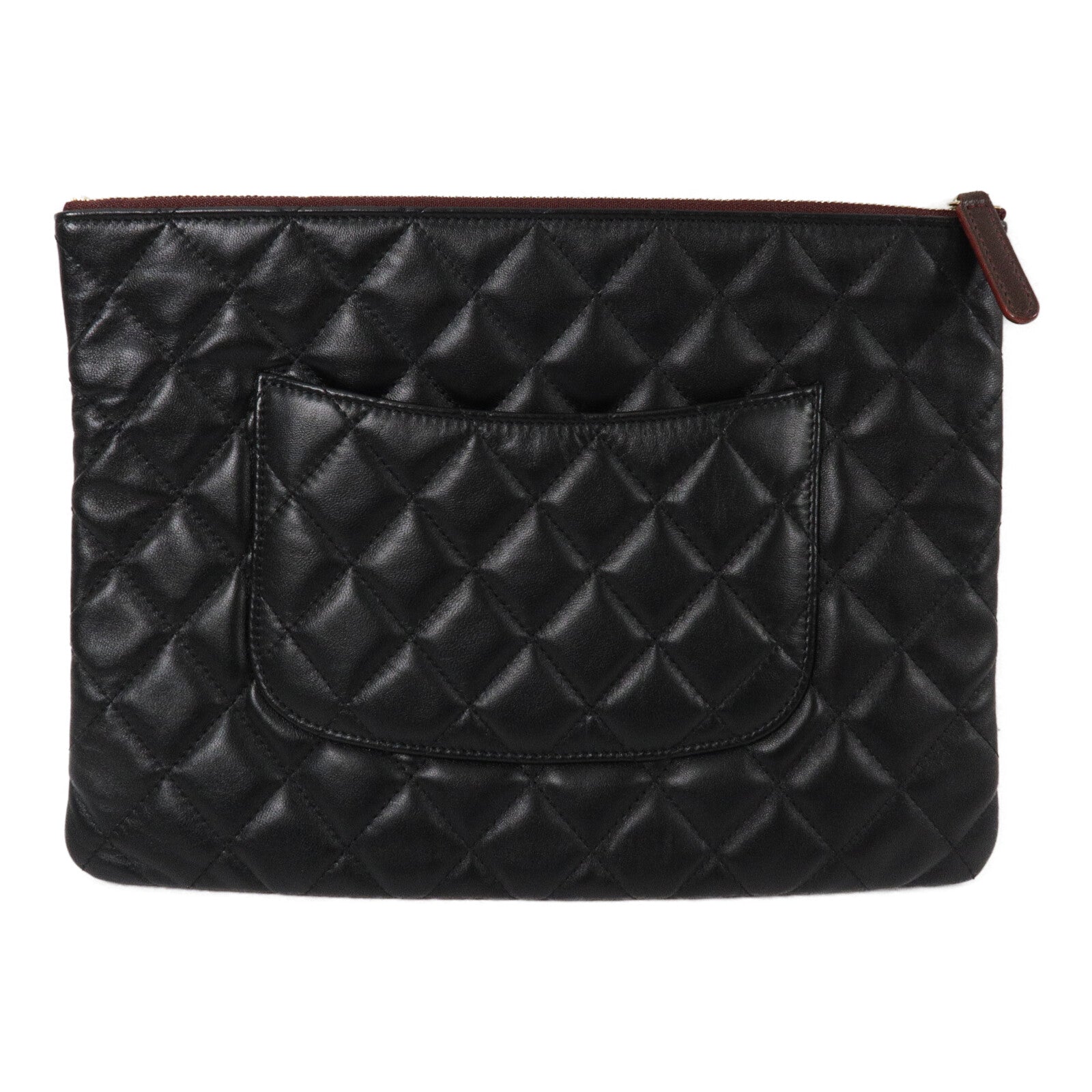 CHANEL 羊皮皮革Clutch手提包