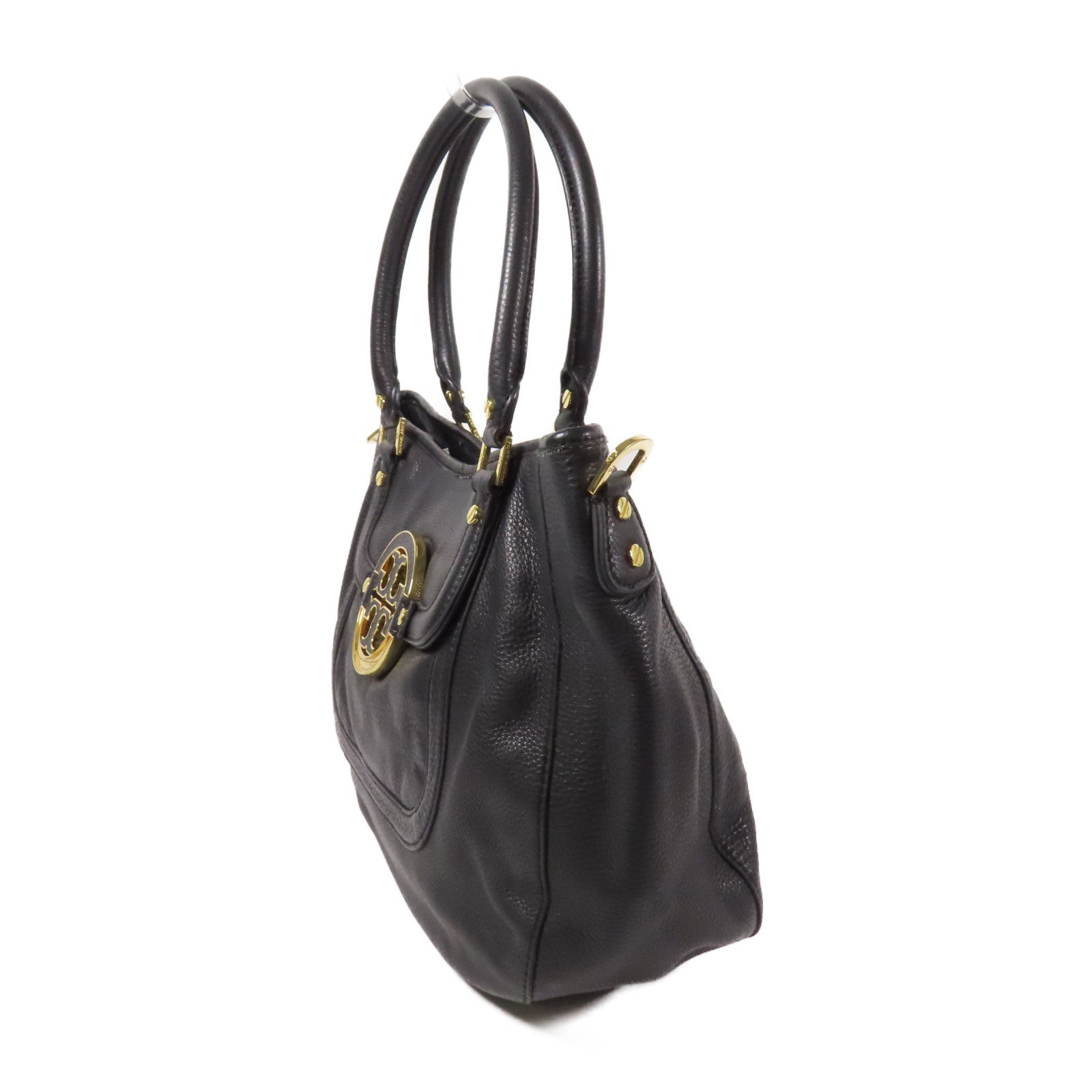 Tory Burch 牛皮皮革Shoulder Bag金扣肩背袋