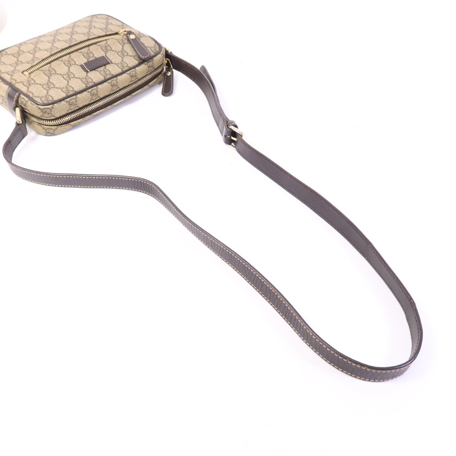 GUCCI 塗層帆布Shoulder Bag肩背袋