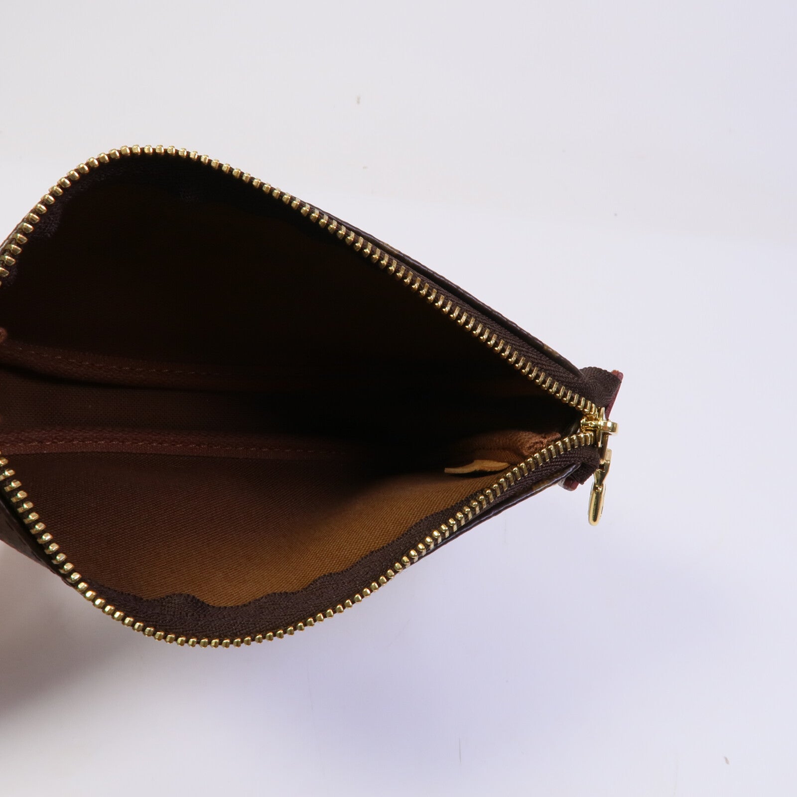 LOUIS VUITTON Monogram Mini Pochette Accessoires鏈帶手挽袋
