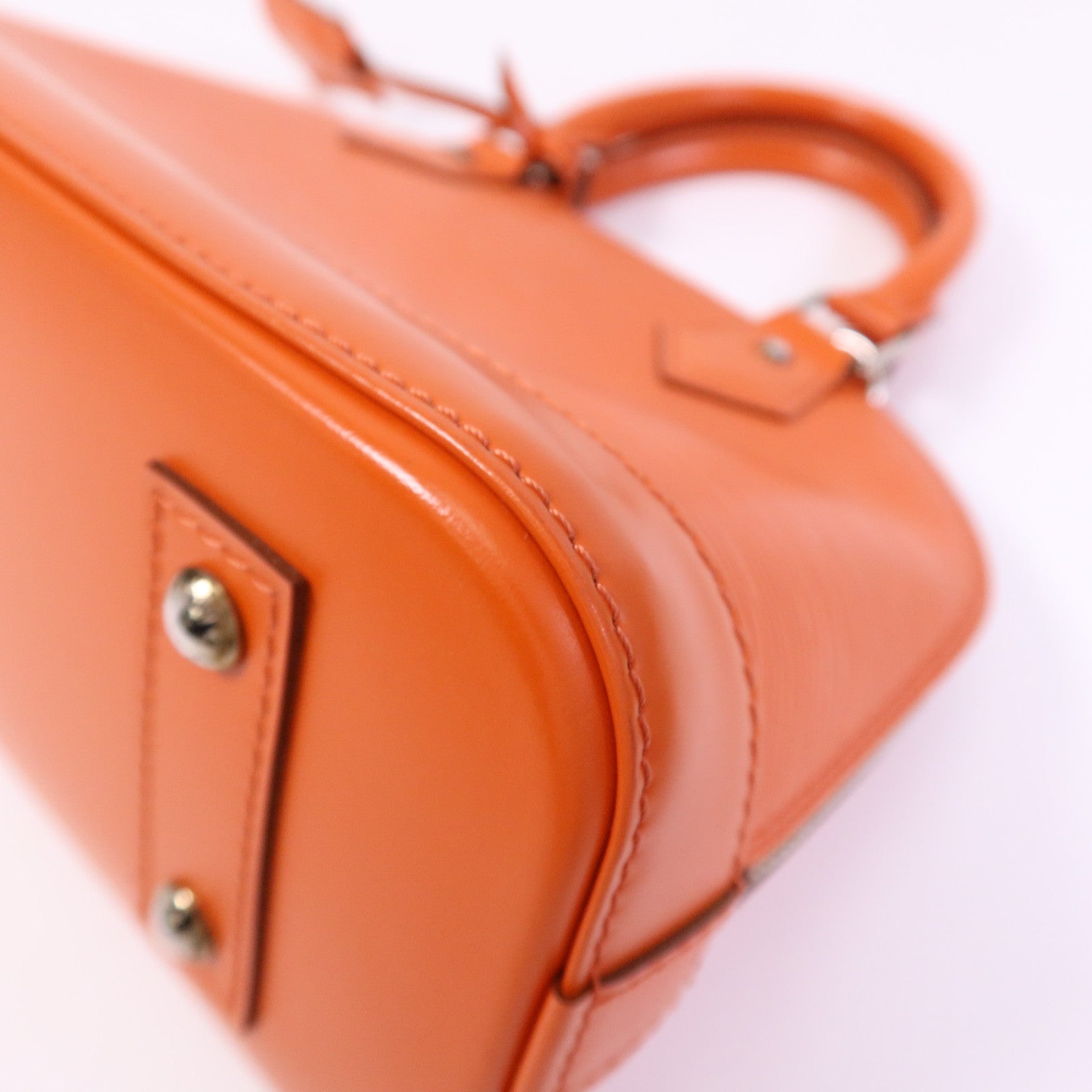 LOUIS VUITTON Epi Alma BB銀扣手挽肩背兩用袋