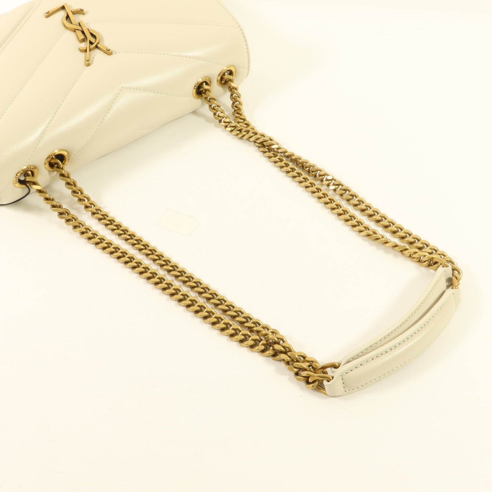 SAINT LAURENT 羊皮皮革Lou Lou Small鏈帶肩背袋