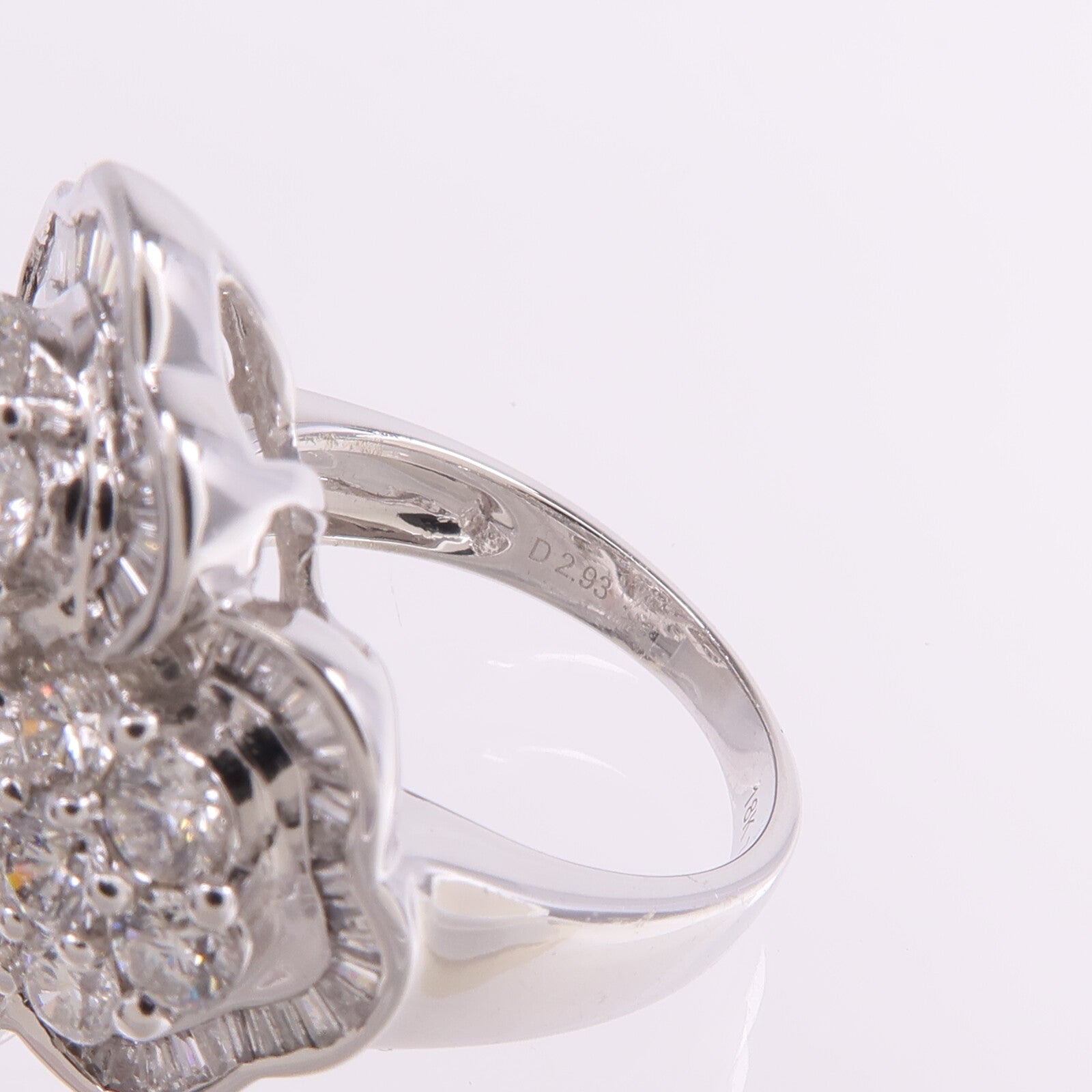 JEWELRY 18K白金Diamond Ring鑽石戒指US#5.5