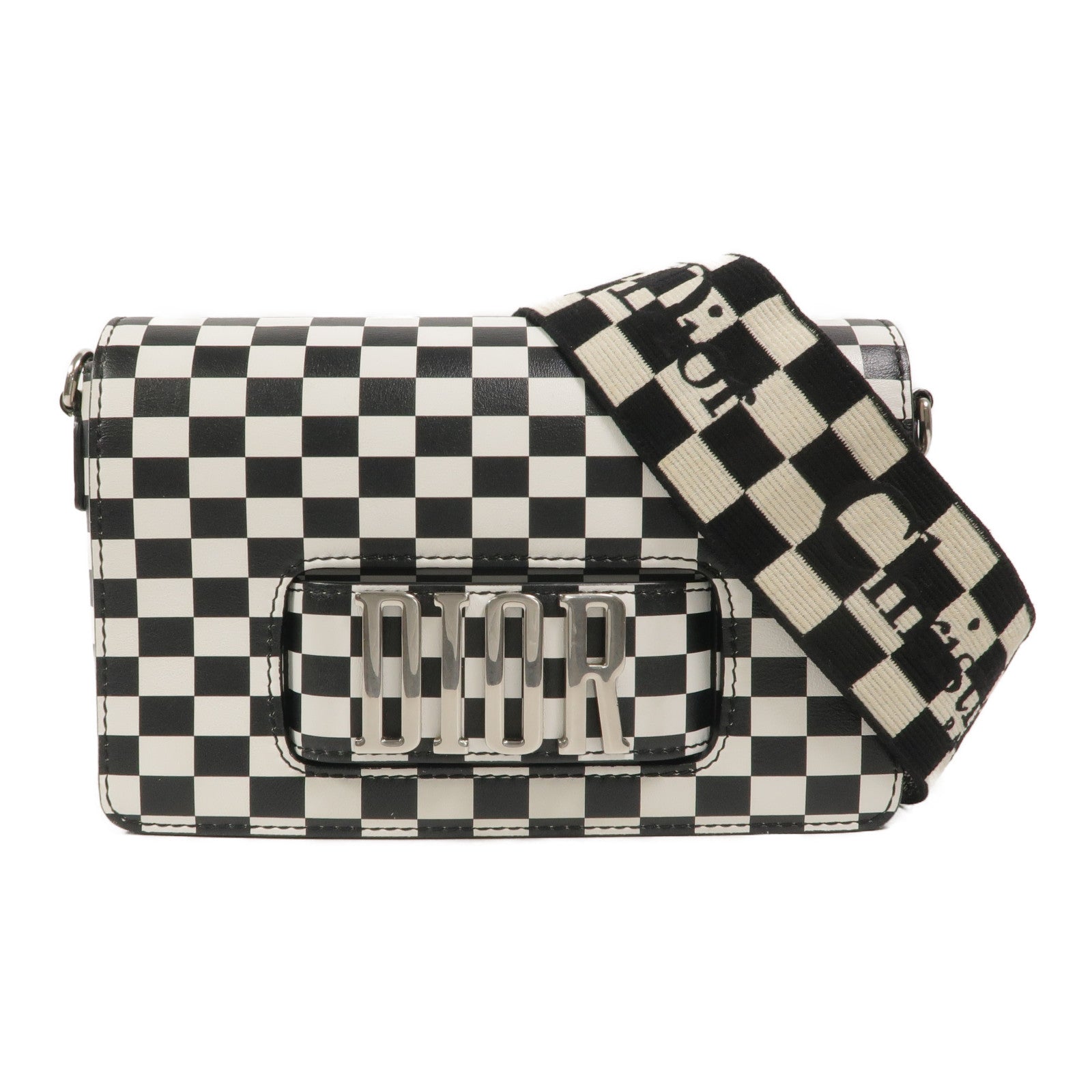 Dior 牛皮皮革Dior Evolution Flap Bag肩背袋