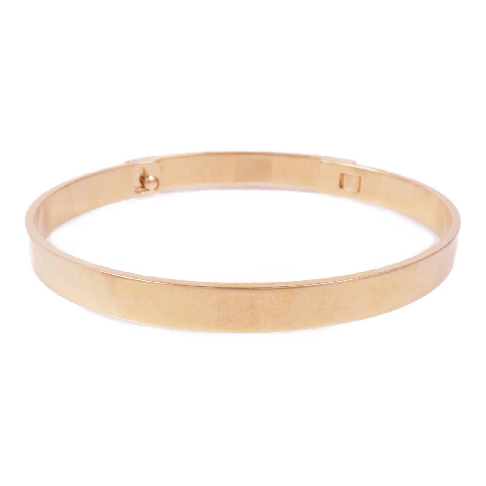 HERMES 18K玫瑰金Collier De Chien手鐲