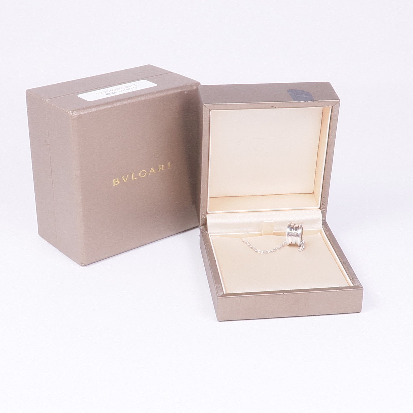 BVLGARI 18K白金B-Zero1項鍊