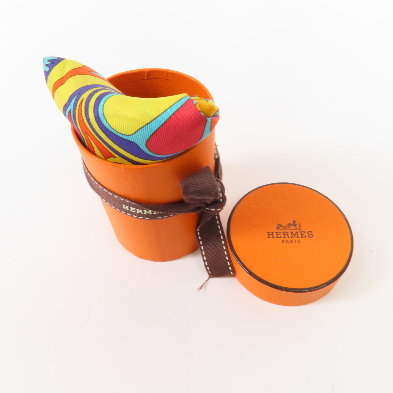 HERMES 絲質Twilly絲巾