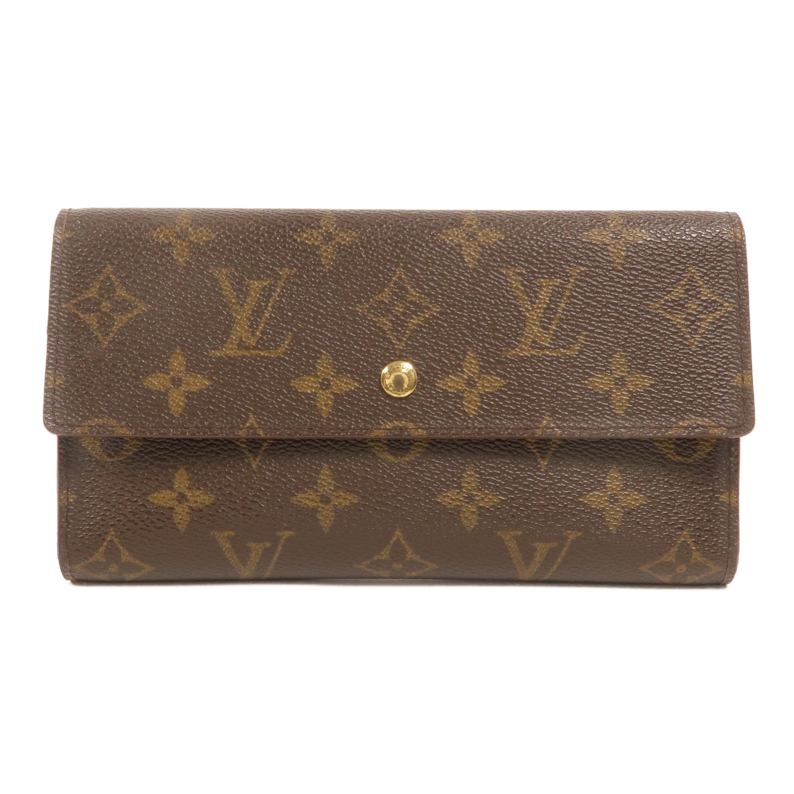 LOUIS VUITTON Monogram Portefeuille International錢包