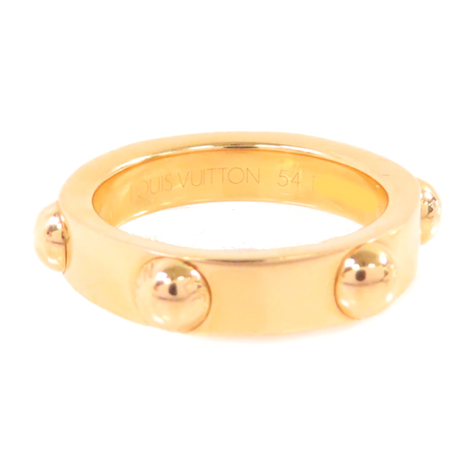 LOUIS VUITTON 18K玫瑰金Empreinte Ring戒指US#6.75/#54
