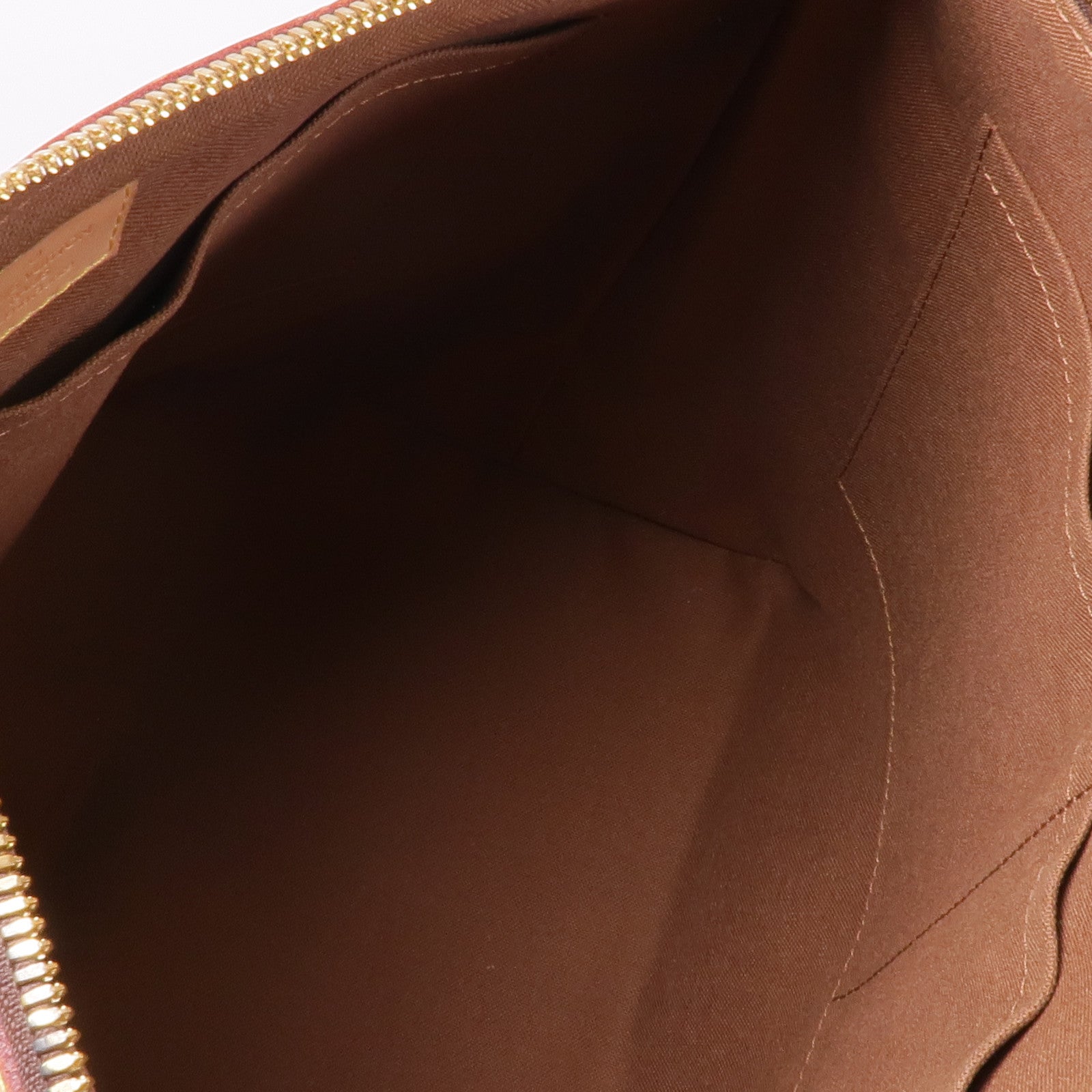 LOUIS VUITTON Monogram Palermo PM金扣手挽肩背兩用袋棕色