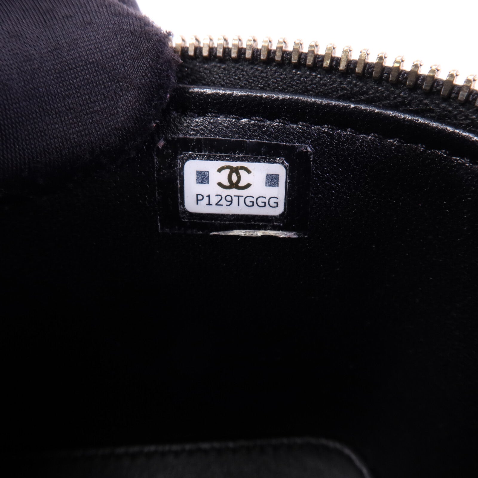 CHANEL 牛皮皮革Vanity Case金扣肩背袋