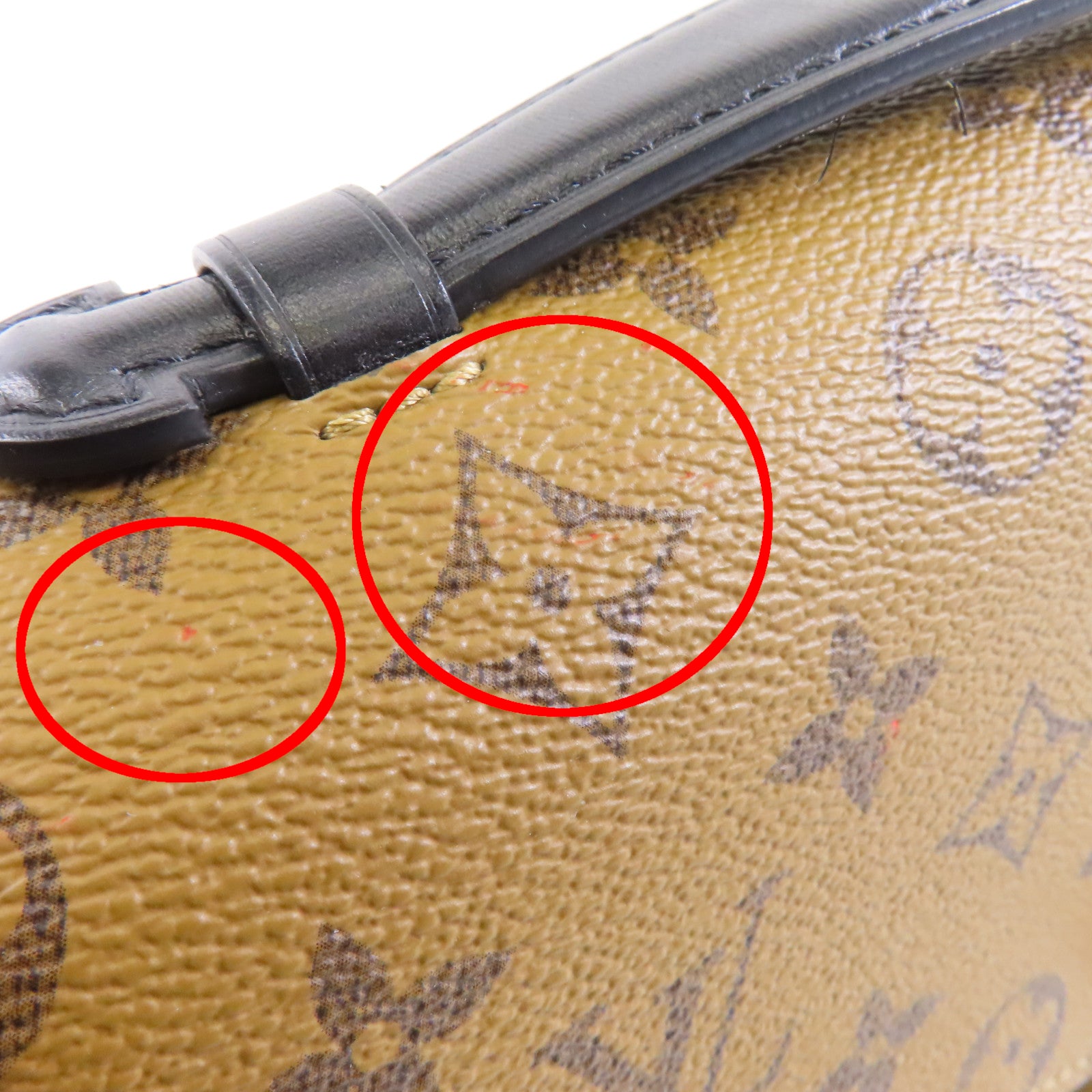 LOUIS VUITTON Monogram Pochette Métis金扣手挽肩背兩用袋啡色