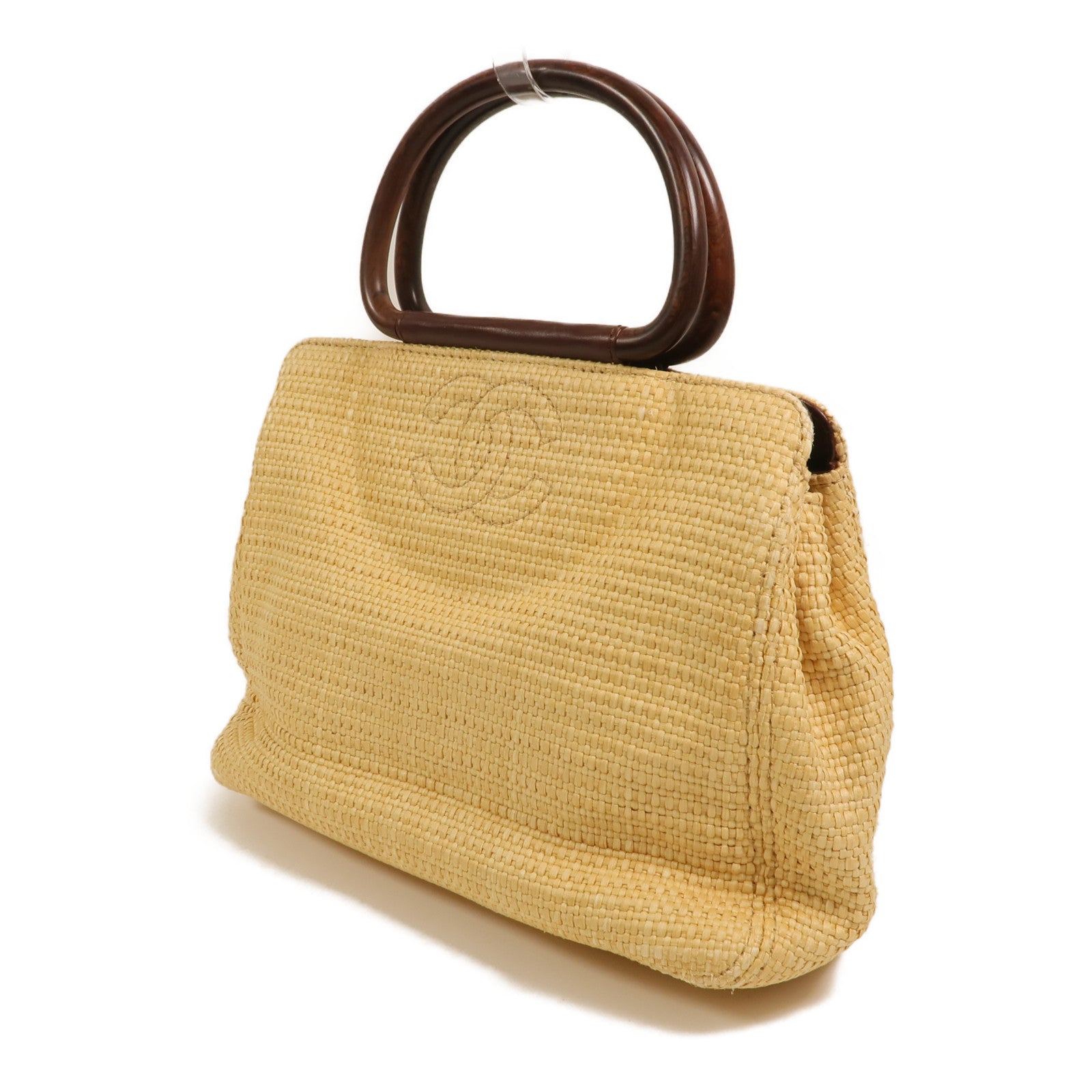 CHANEL Raffia Hand Bag手挽袋