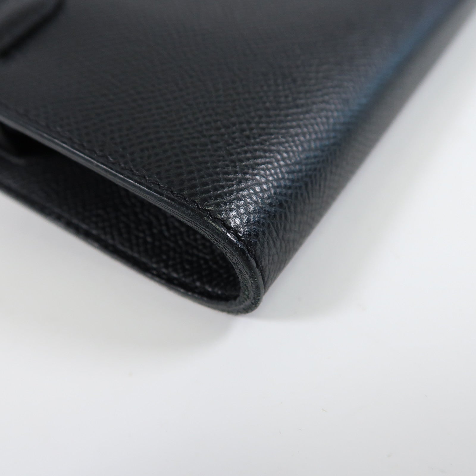 HERMES Epsom皮革Kelly To Go金扣肩背袋Noir