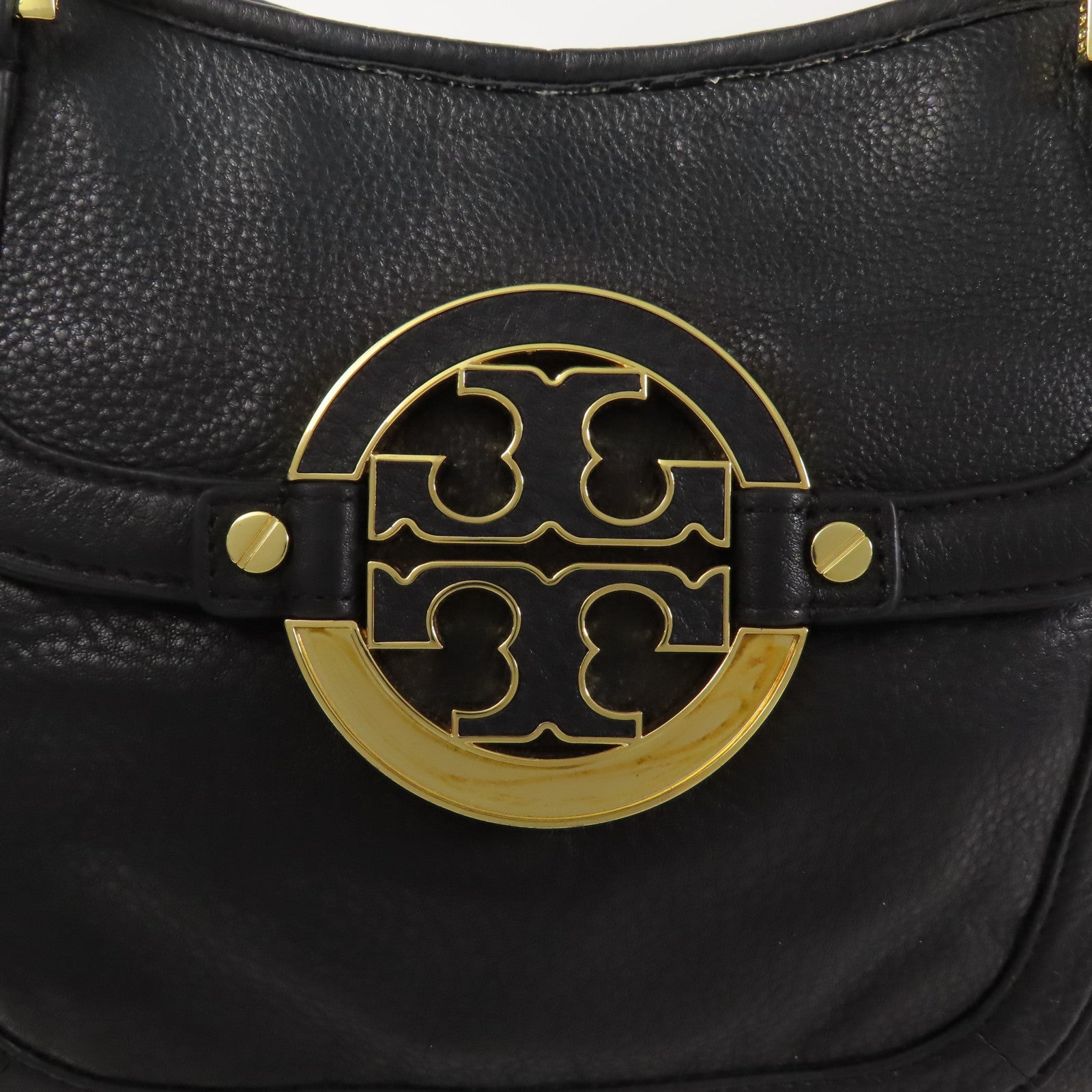 Tory Burch 牛皮皮革Shoulder Bag金扣肩背袋
