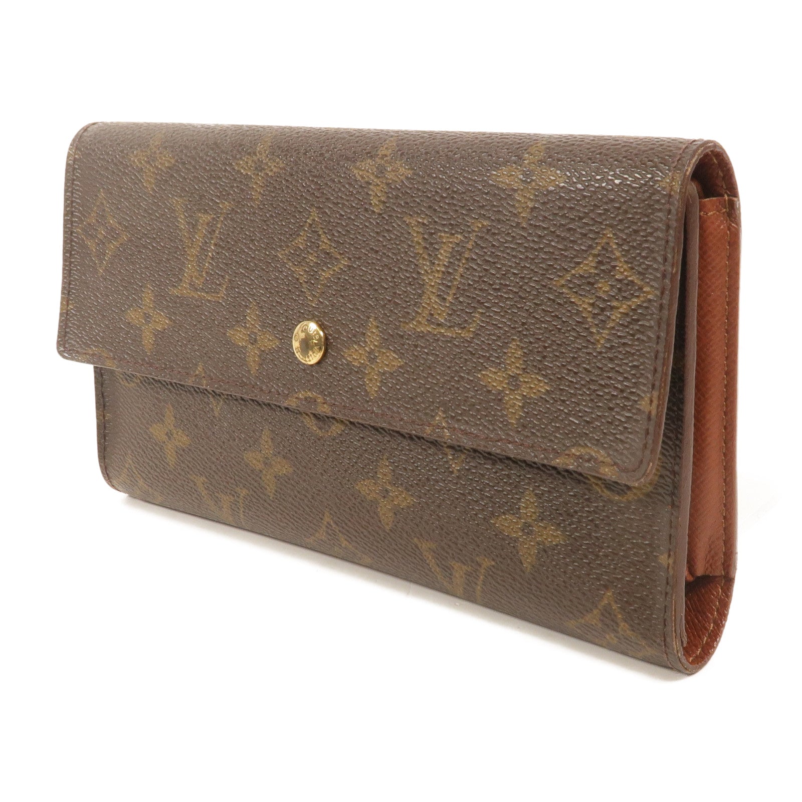 LOUIS VUITTON Monogram Portefeuille International錢包
