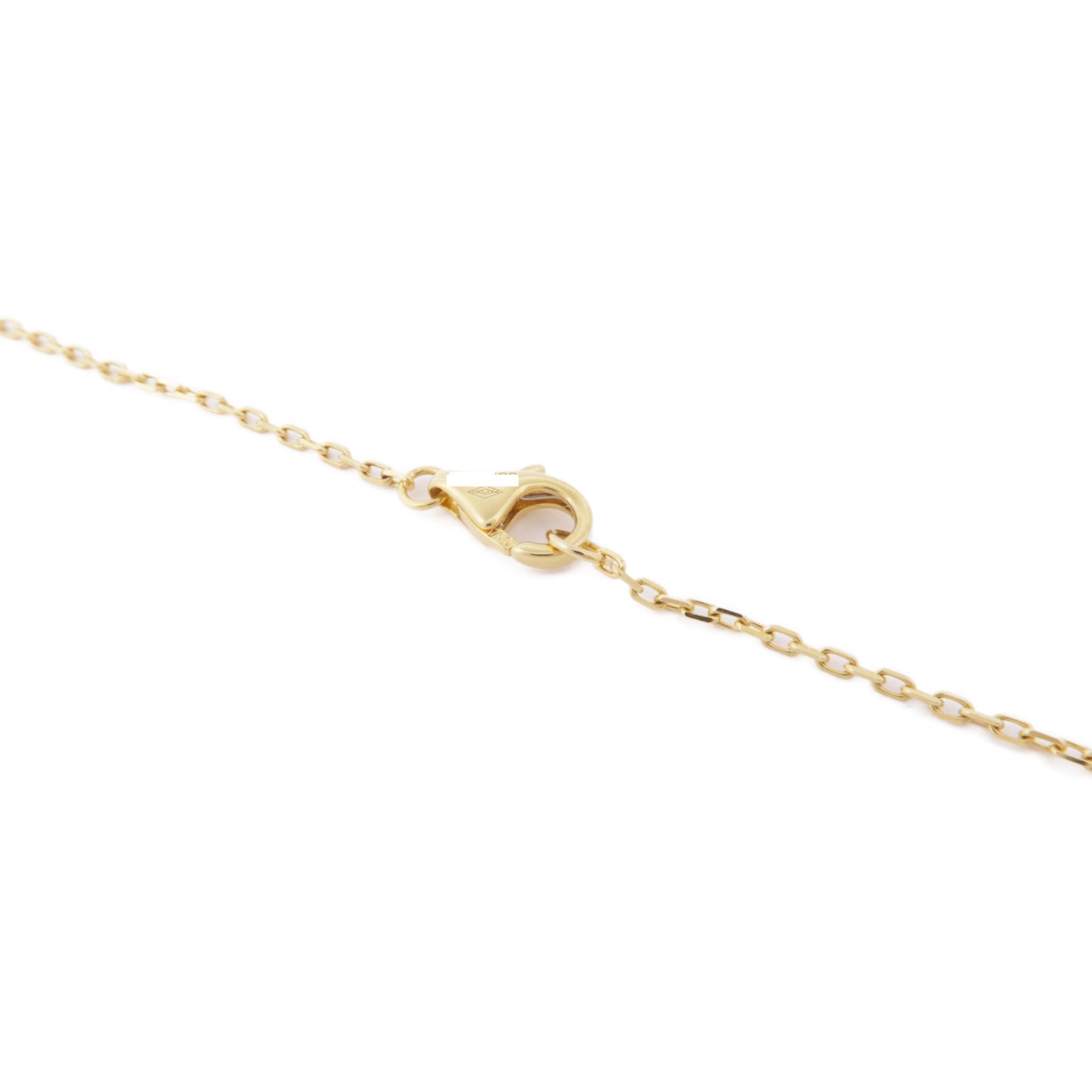 CARTIER 18K黃金Juste Un Clou Diamond Necklace鑽石項鍊
