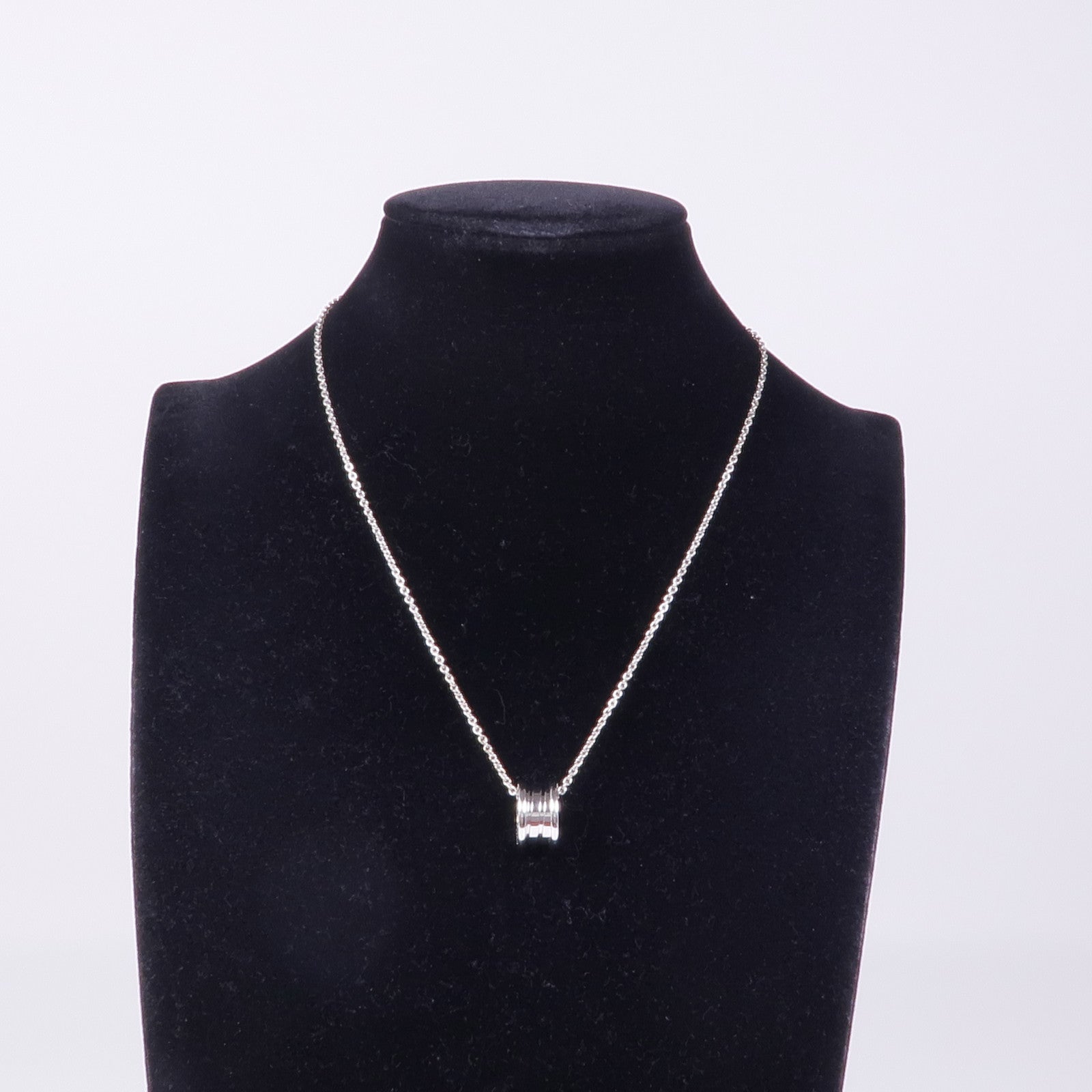 BVLGARI 18K白金B-Zero1項鍊